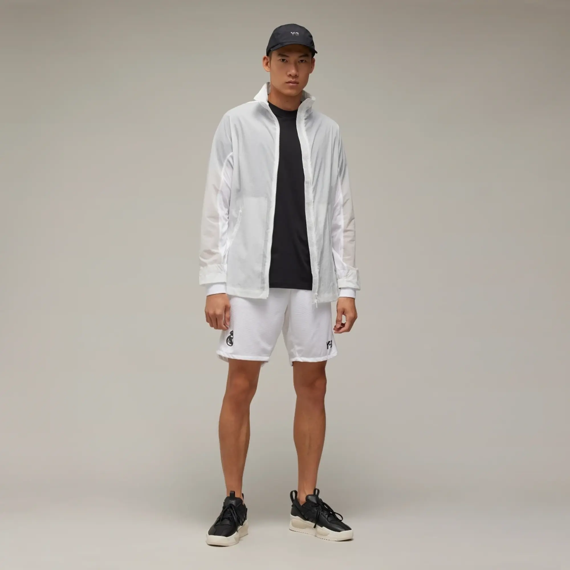 adidas Y-3 Men's x Real Madrid Anthem Jacket White