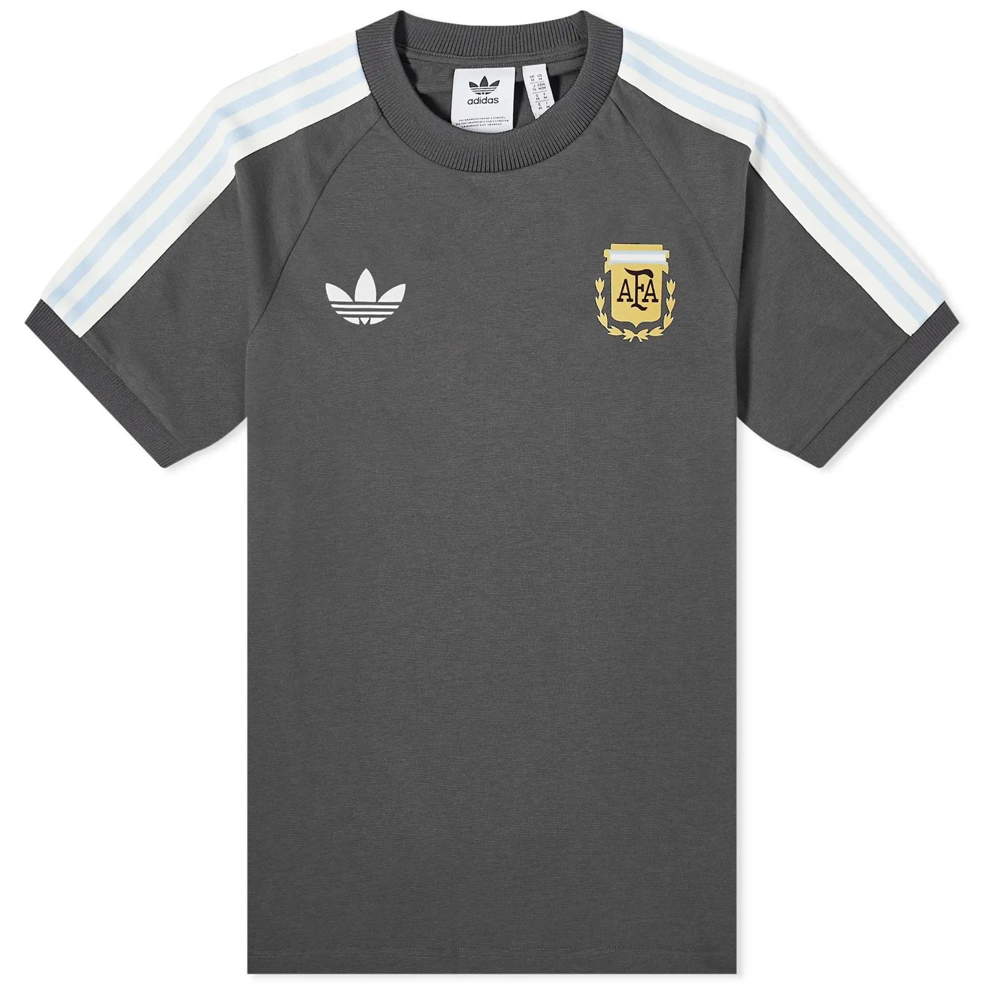 adidas originals Argentina 3S T Shirt Utility Black