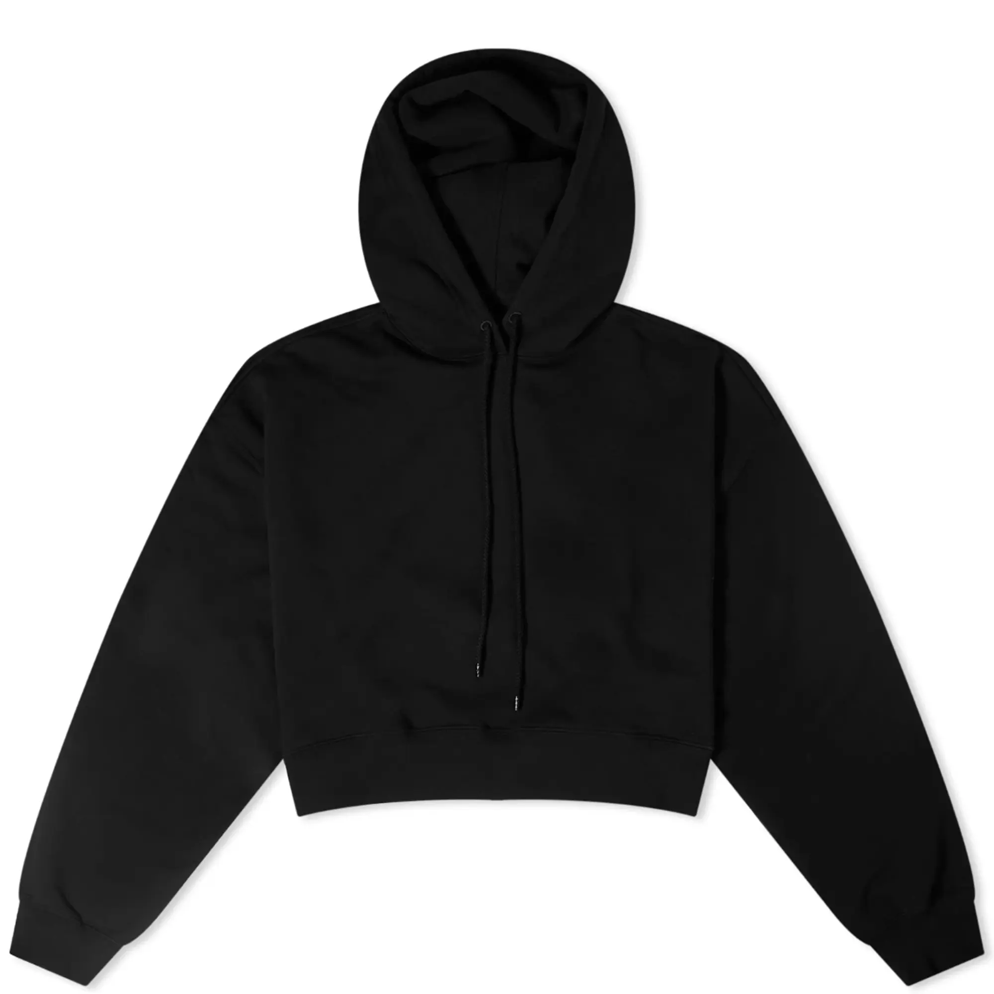 WARDROBE.NYC Women's Oversize Hooded Top Black