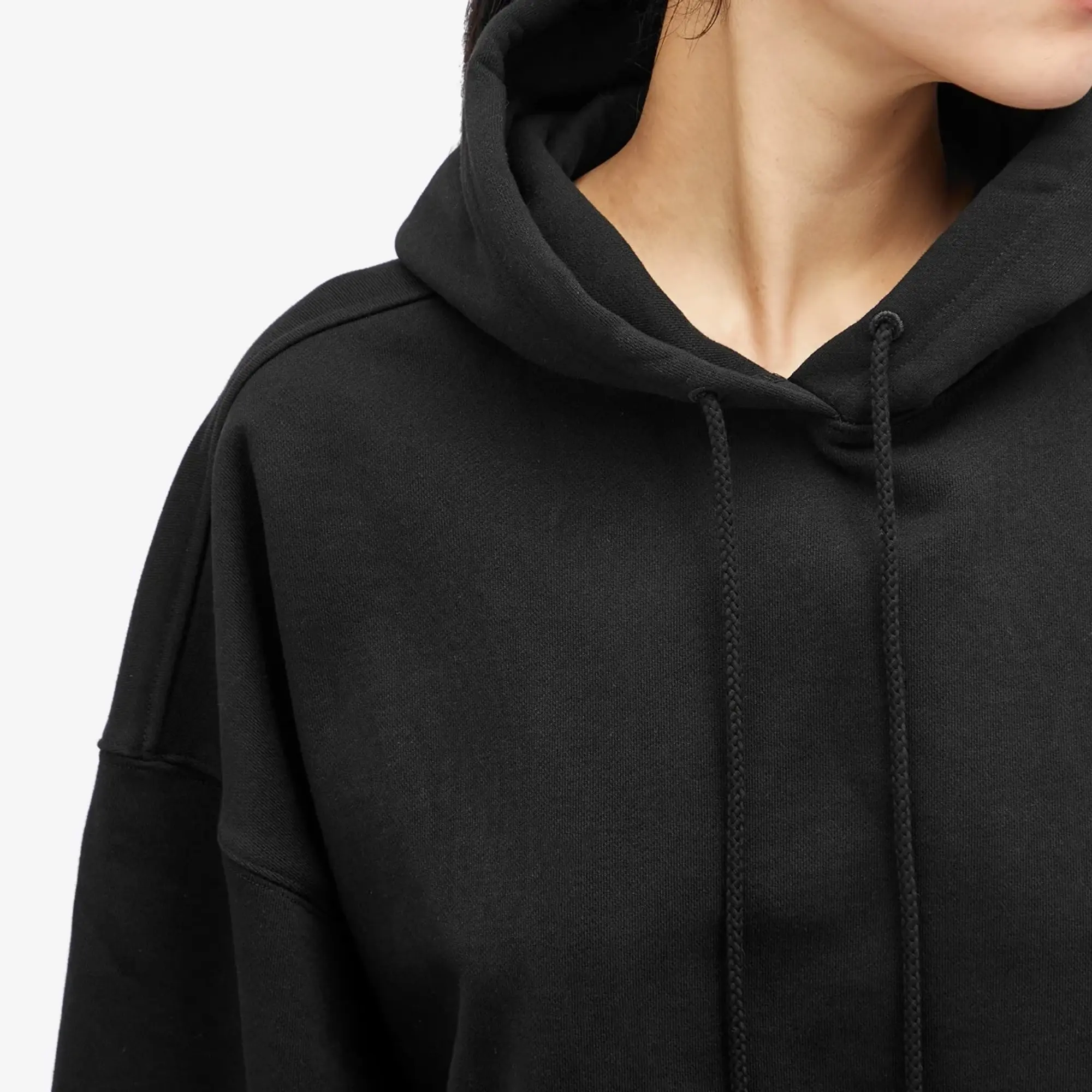 WARDROBE.NYC Women's Oversize Hooded Top Black