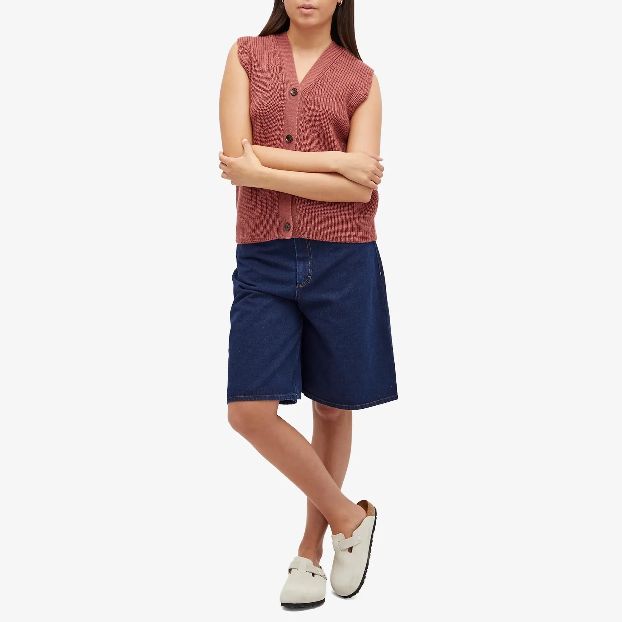 A Kind of Guise Women's Diellza Denim Shorts Raw Riviera Denim