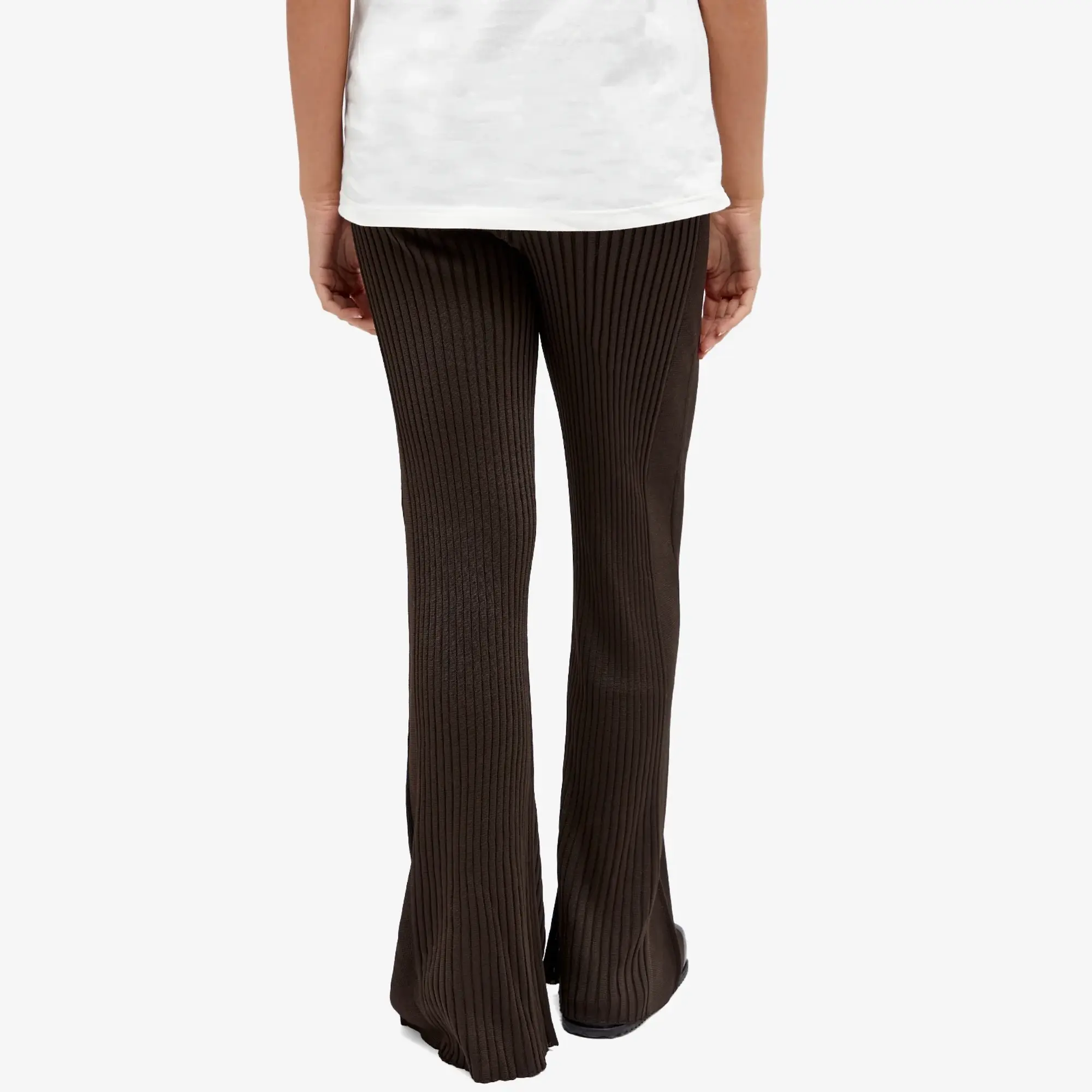 Jil Sander Women's Flare Leg Trousers Fondente