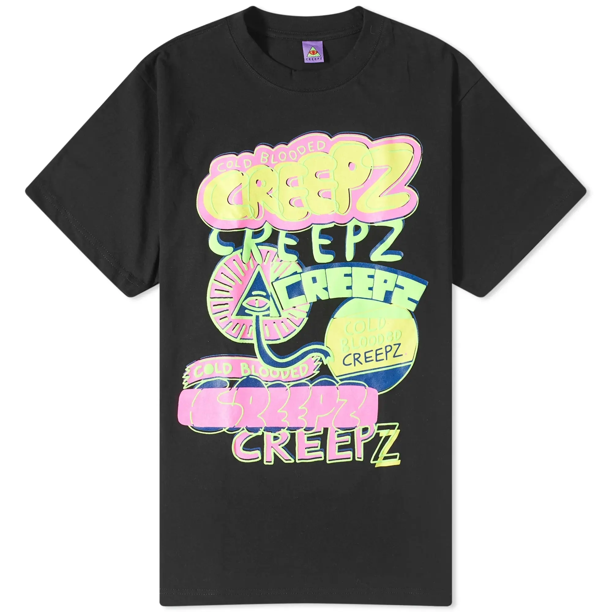 Creepz Men's O.T.T. Logo T-Shirt Black