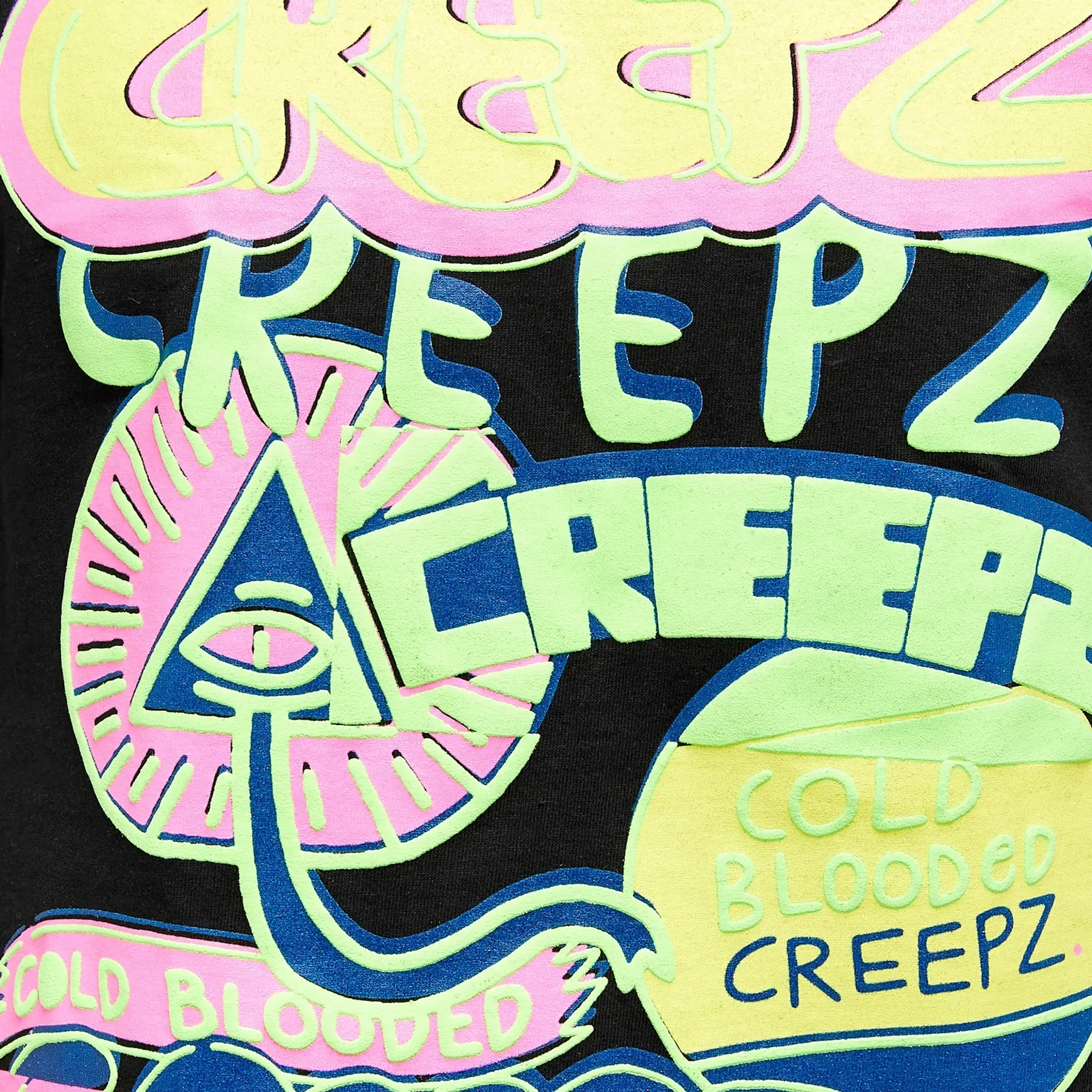 Creepz Men's O.T.T. Logo T-Shirt Black