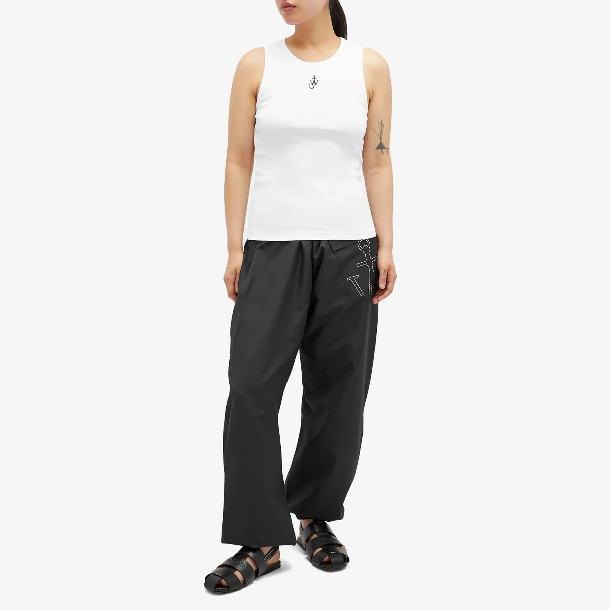 Asics JW Anderson Women's Anchor Embroidery Vest White