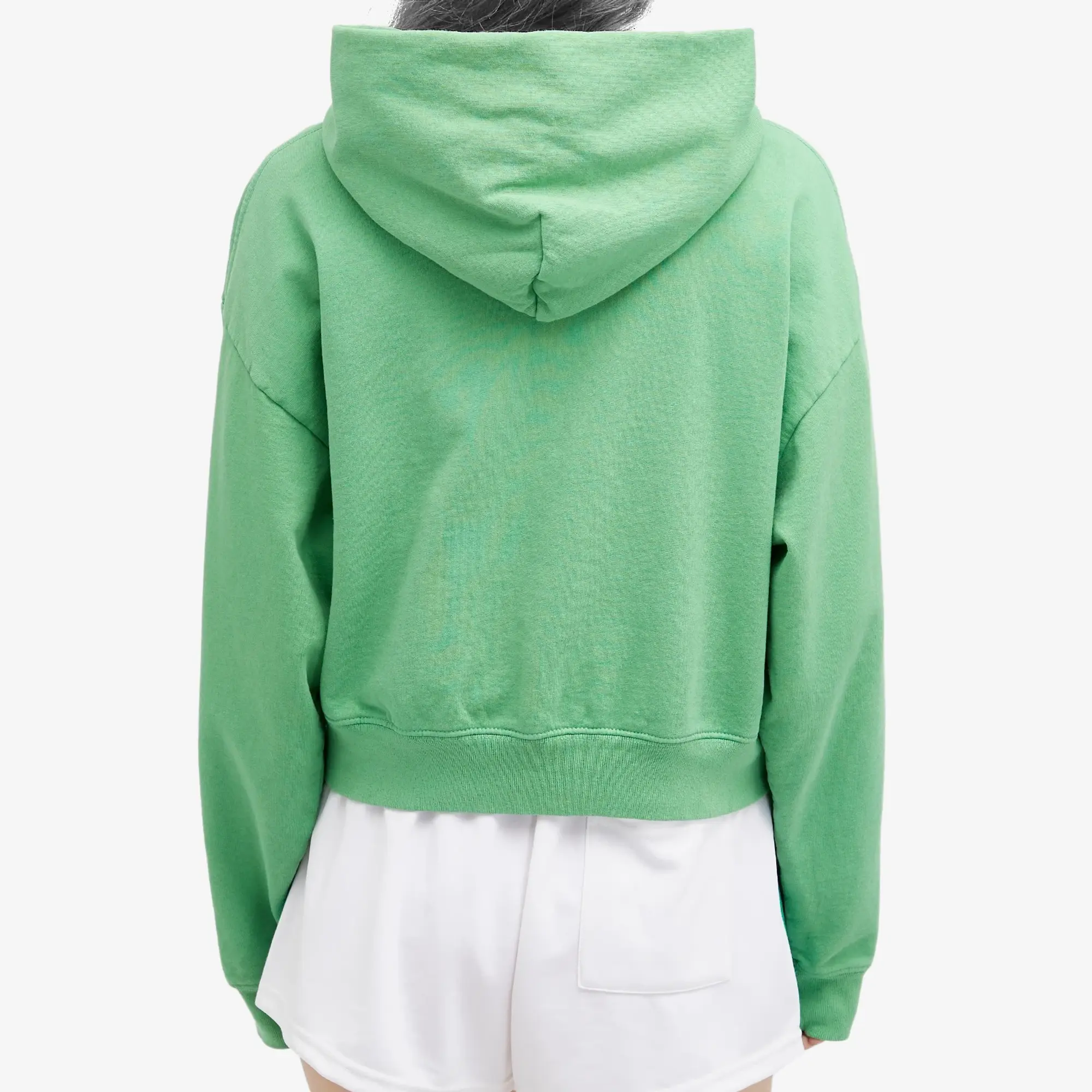 Sporty & Rich Srhwc Cropped Hoodie Women Hoodies Green