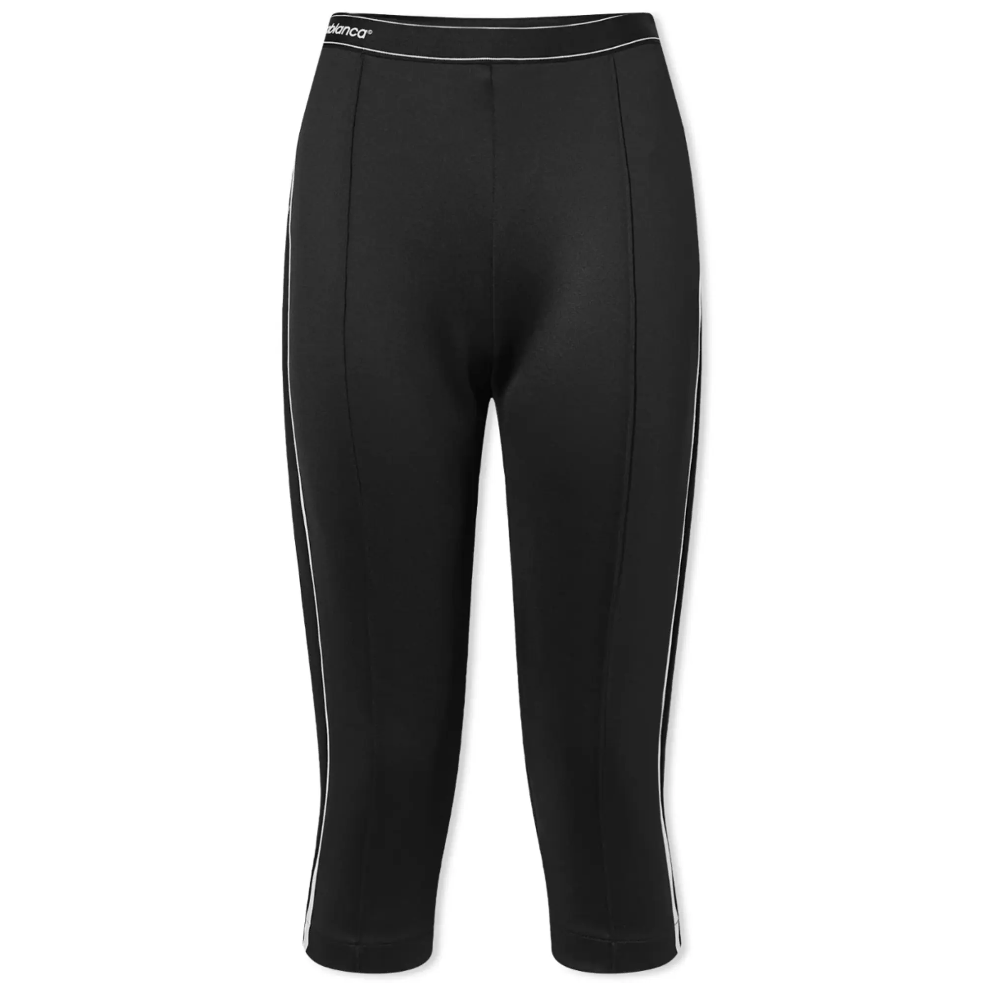 Casablanca Women's Scuba Capri Leggings Black / White