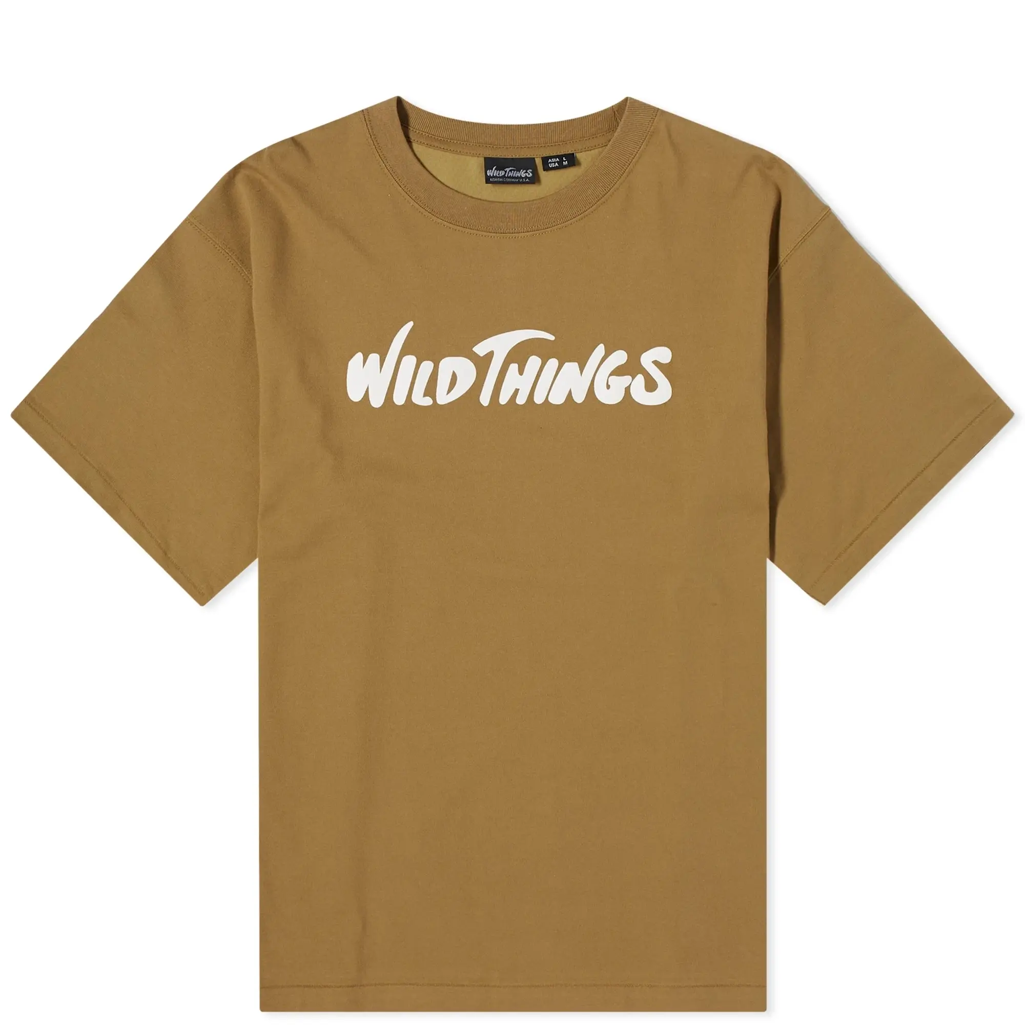 Wild Things Men's Logo T-Shirt Khaki