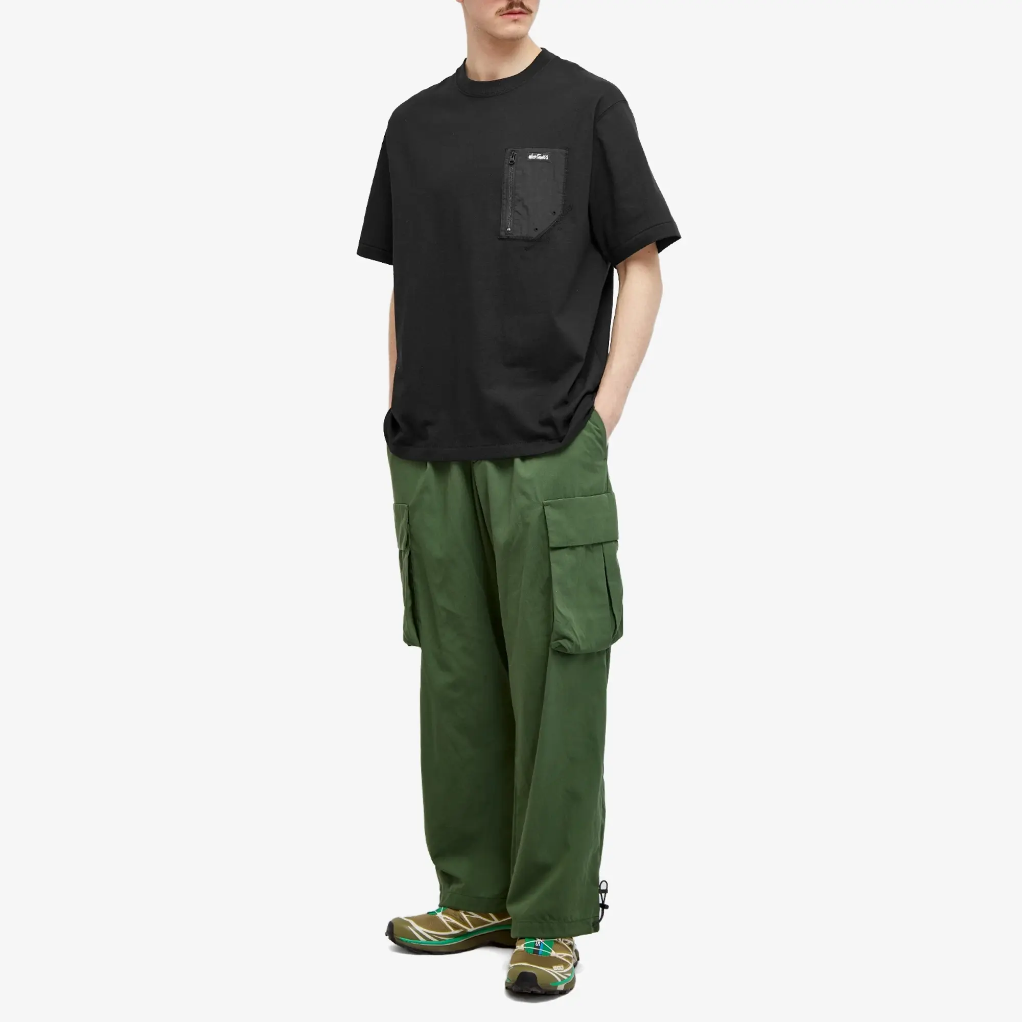 Wild Things Men's Camp Pocket T-Shirt Black