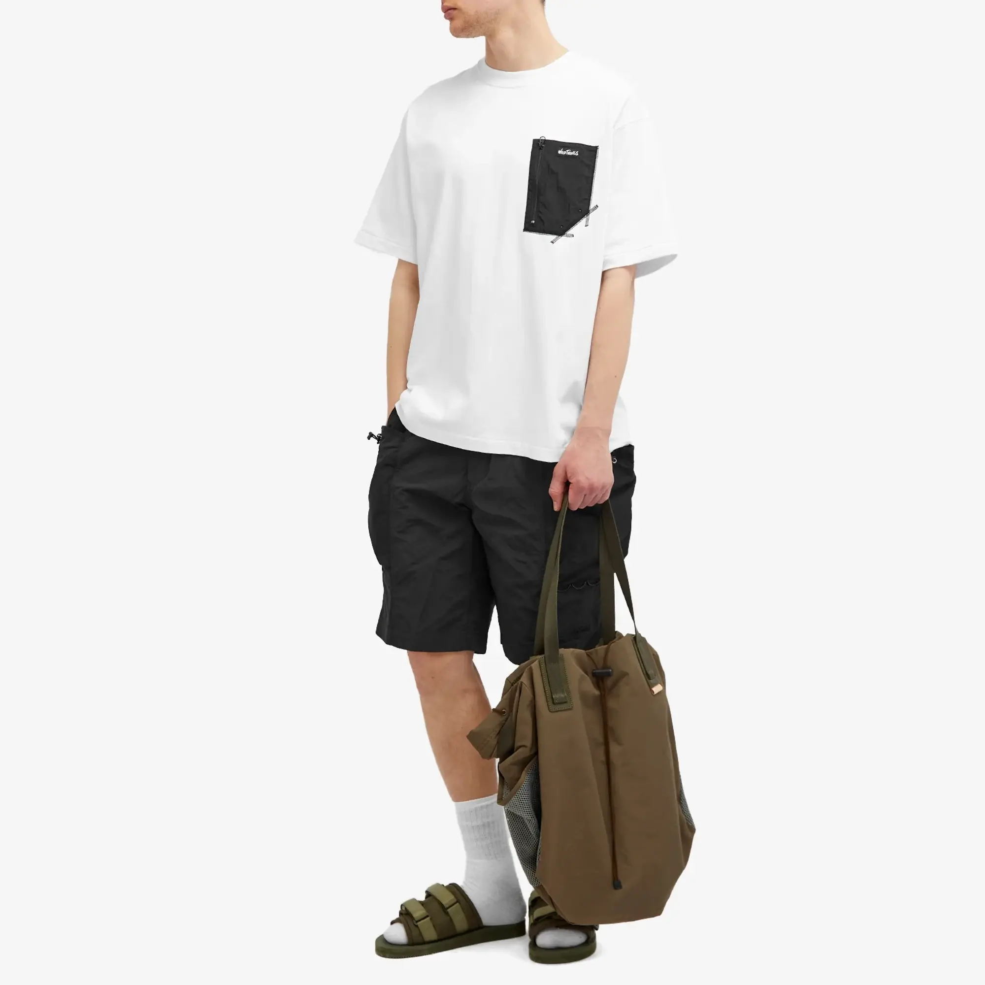 Wild Things Men's Camp Pocket T-Shirt White
