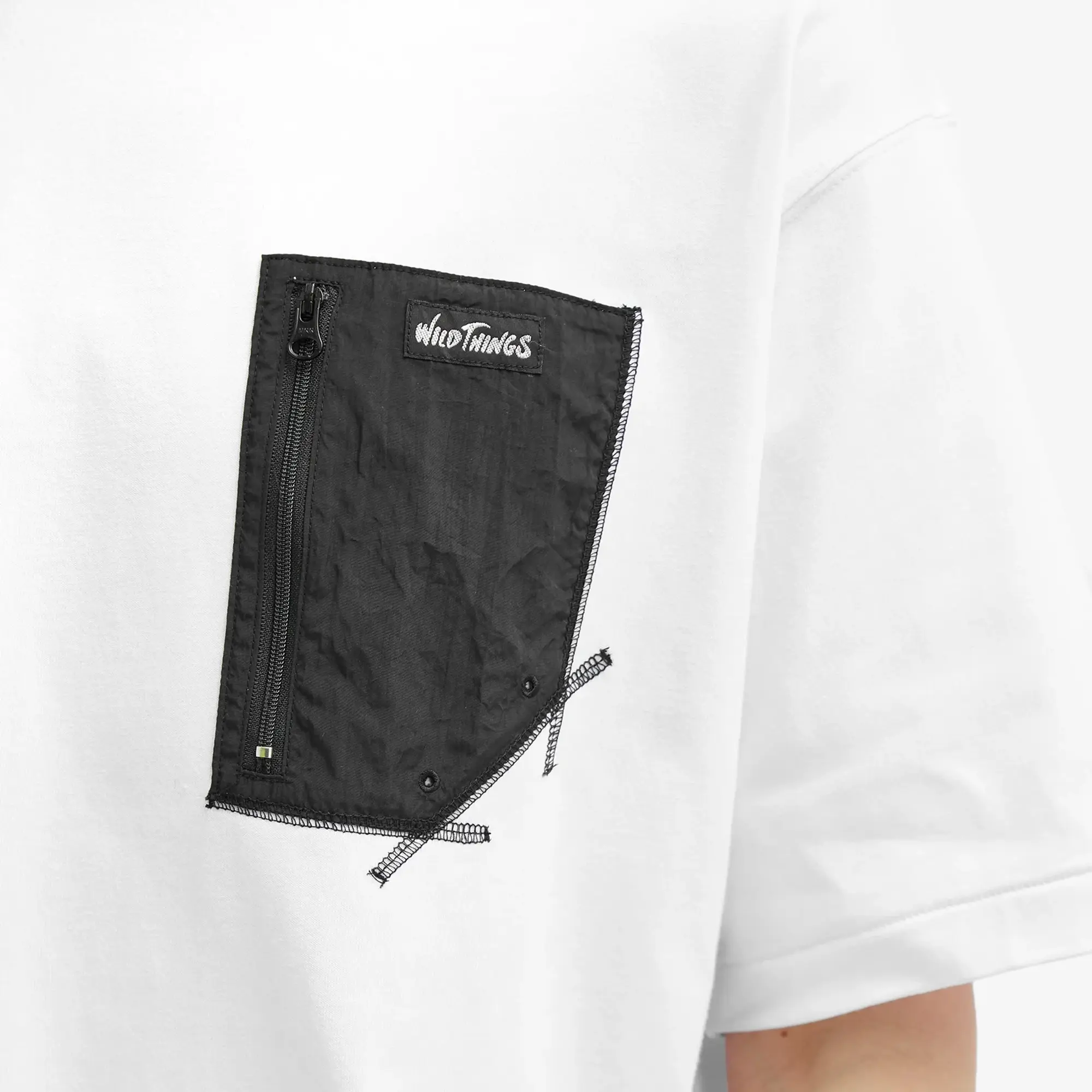 Wild Things Men's Camp Pocket T-Shirt White