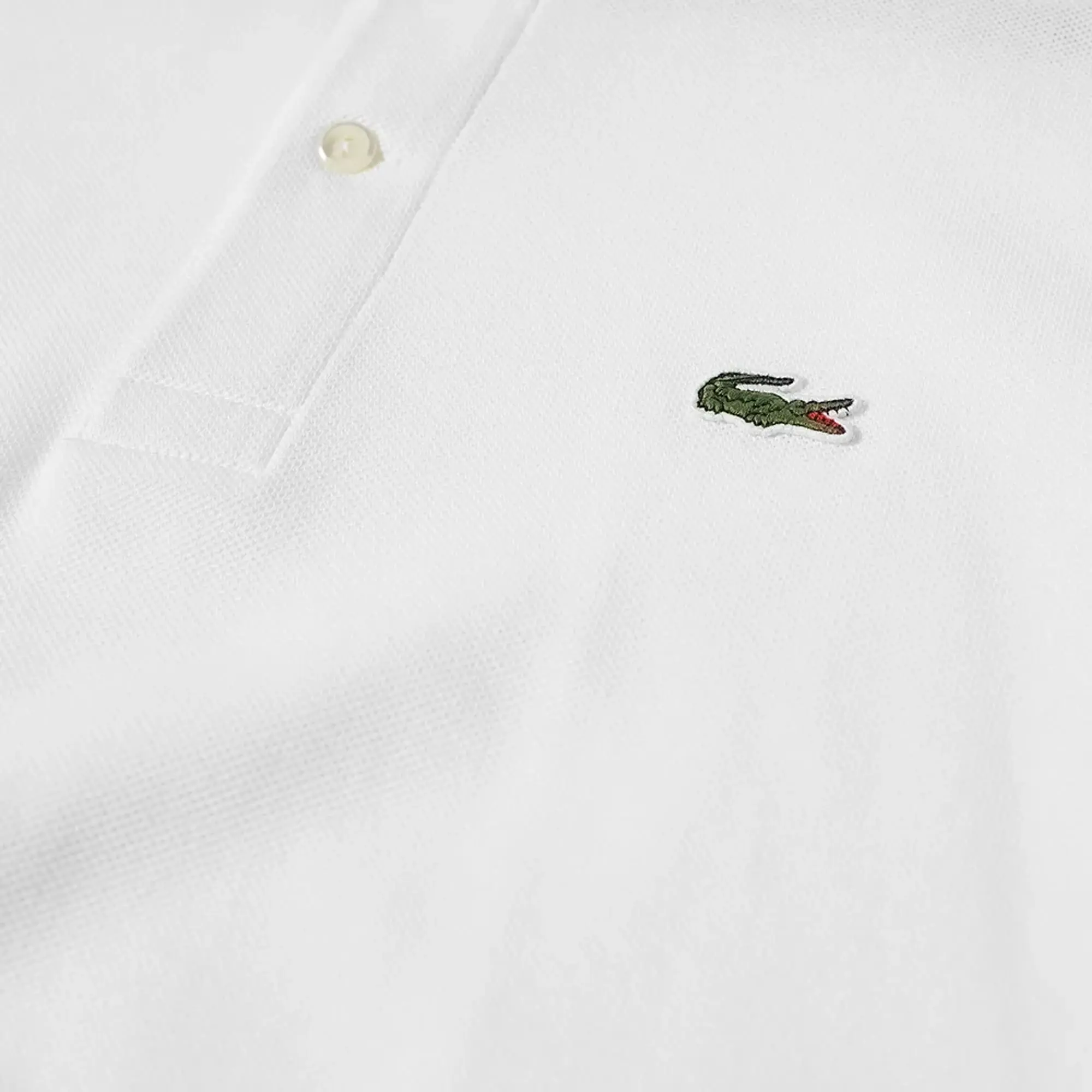 Lacoste Classic Fit L.12.12 Original Piqué Polo Shirt - White