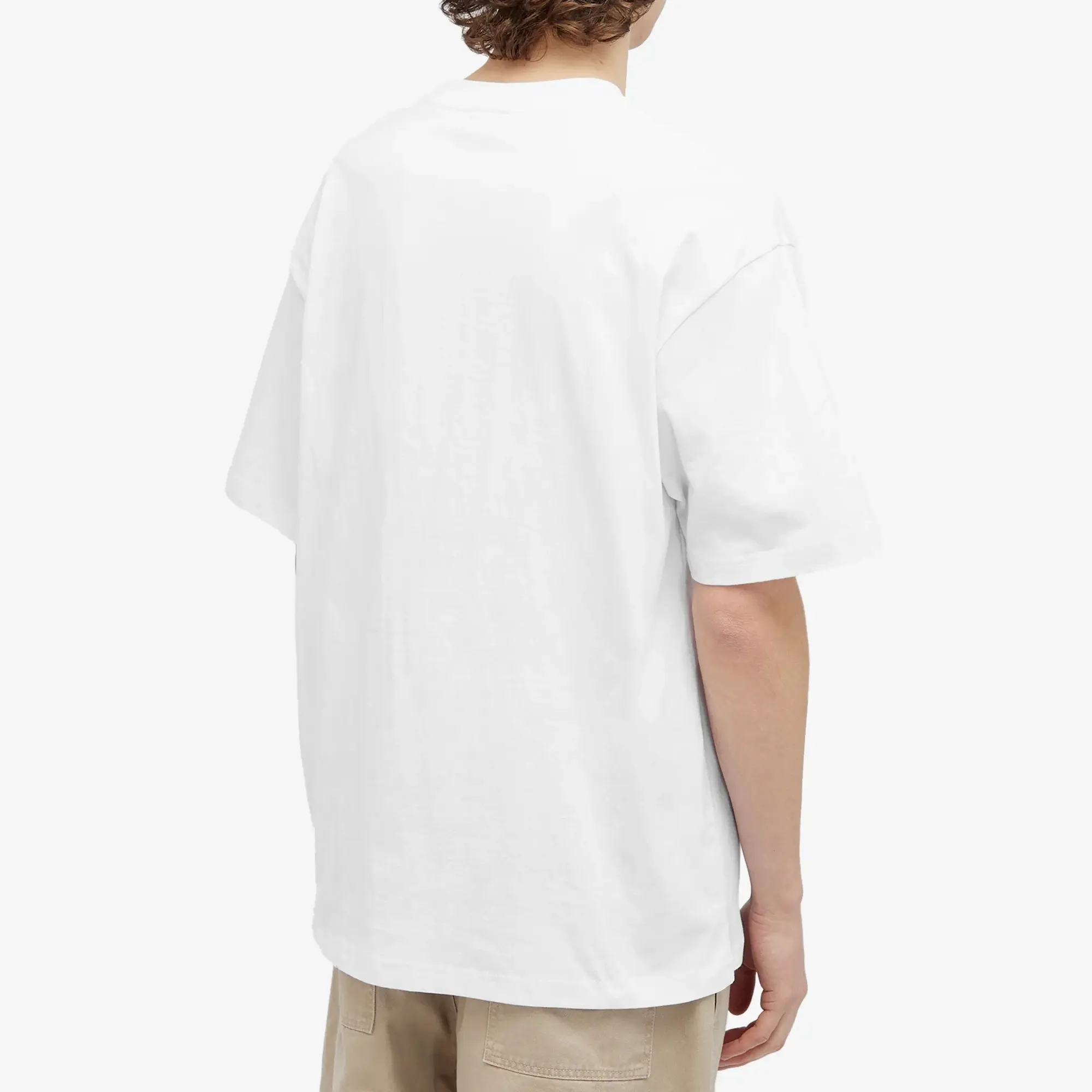 Lo-Fi Men's Plant Logo T-Shirt White