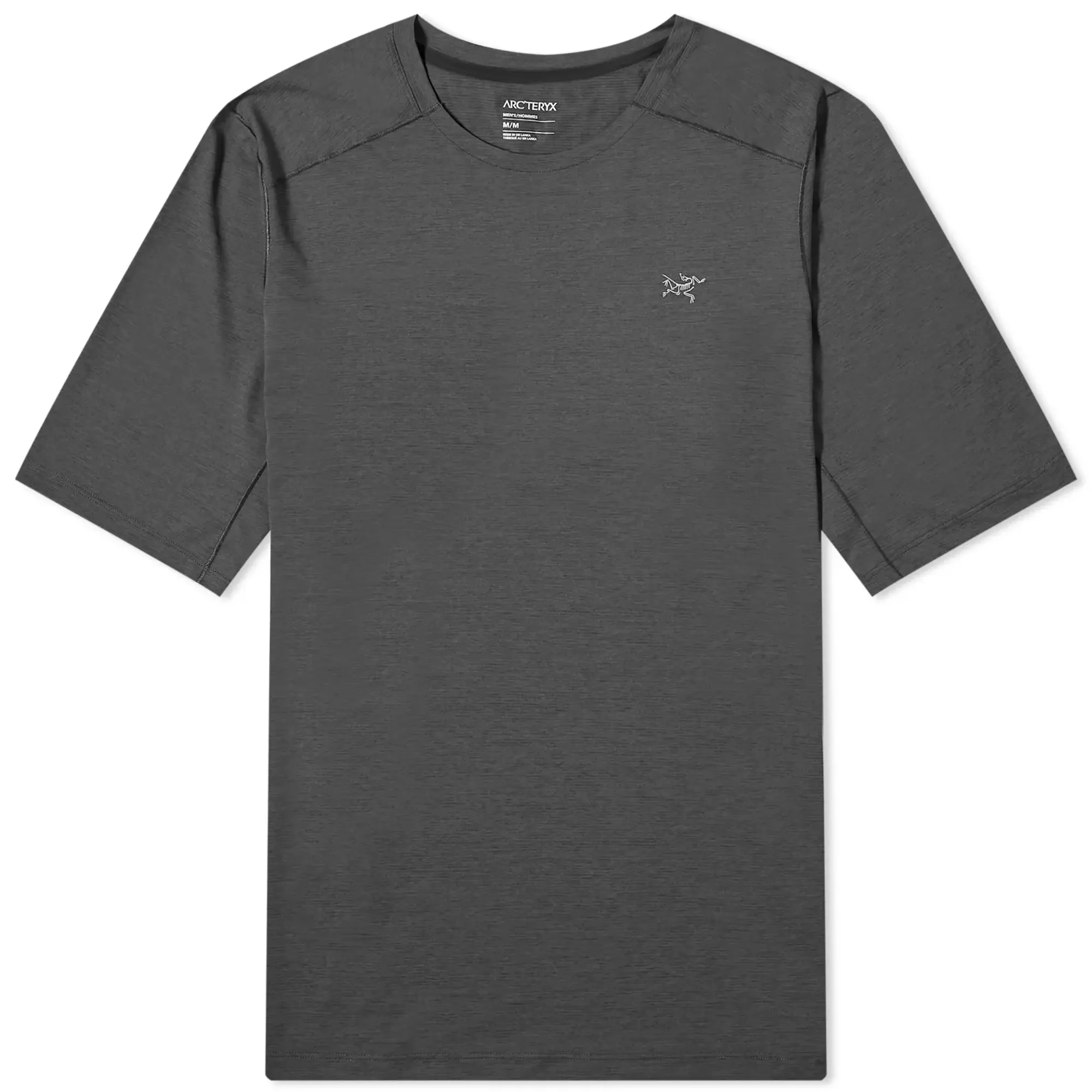 Arc'teryx Men's Cormac Crew T-Shirt Black Heather