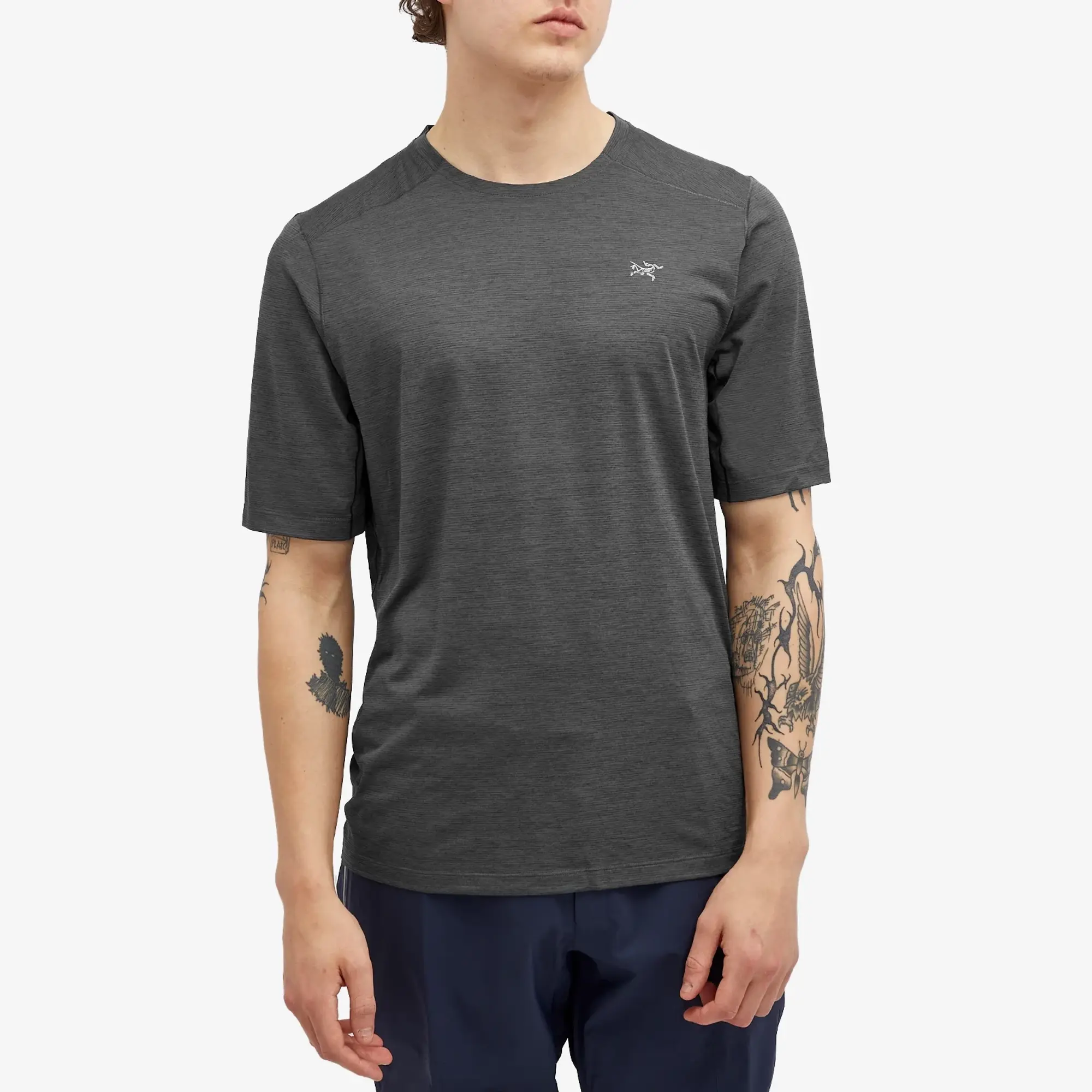 Arc'teryx Men's Cormac Crew T-Shirt Black Heather