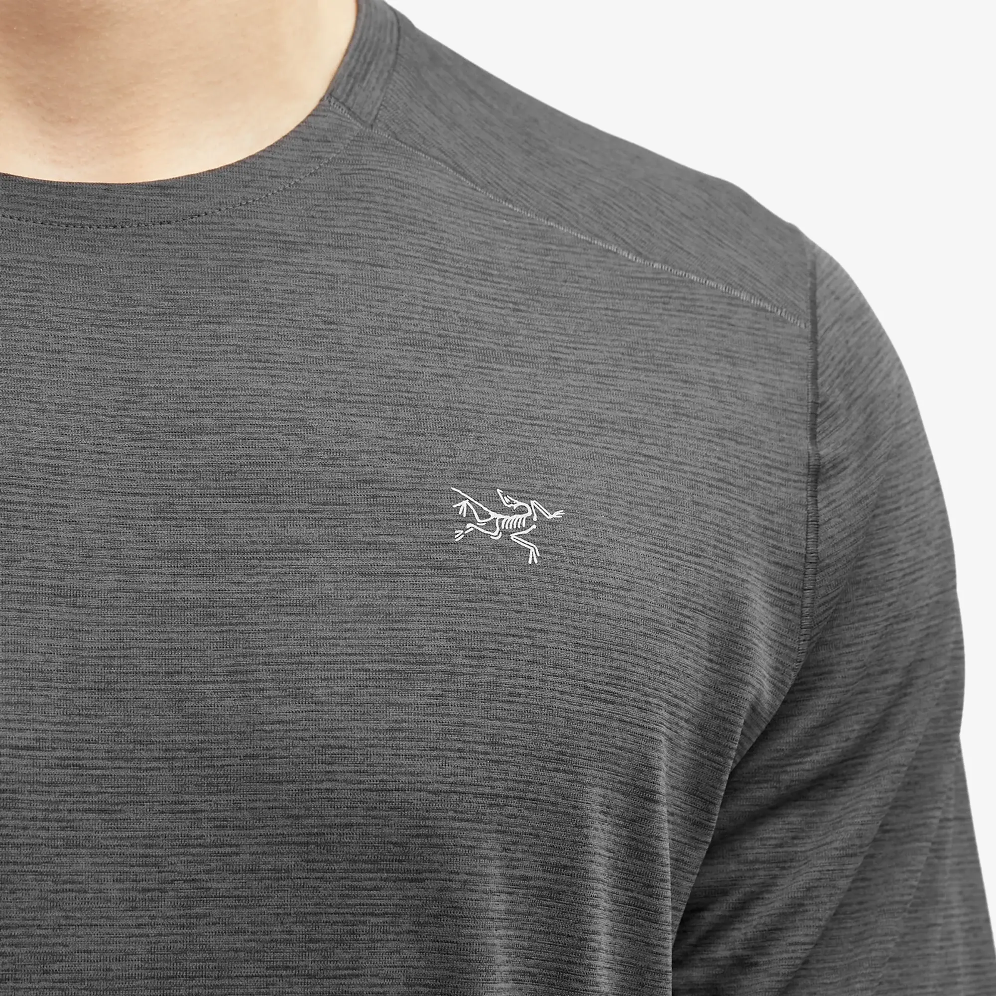 Arc'teryx Men's Cormac Crew T-Shirt Black Heather
