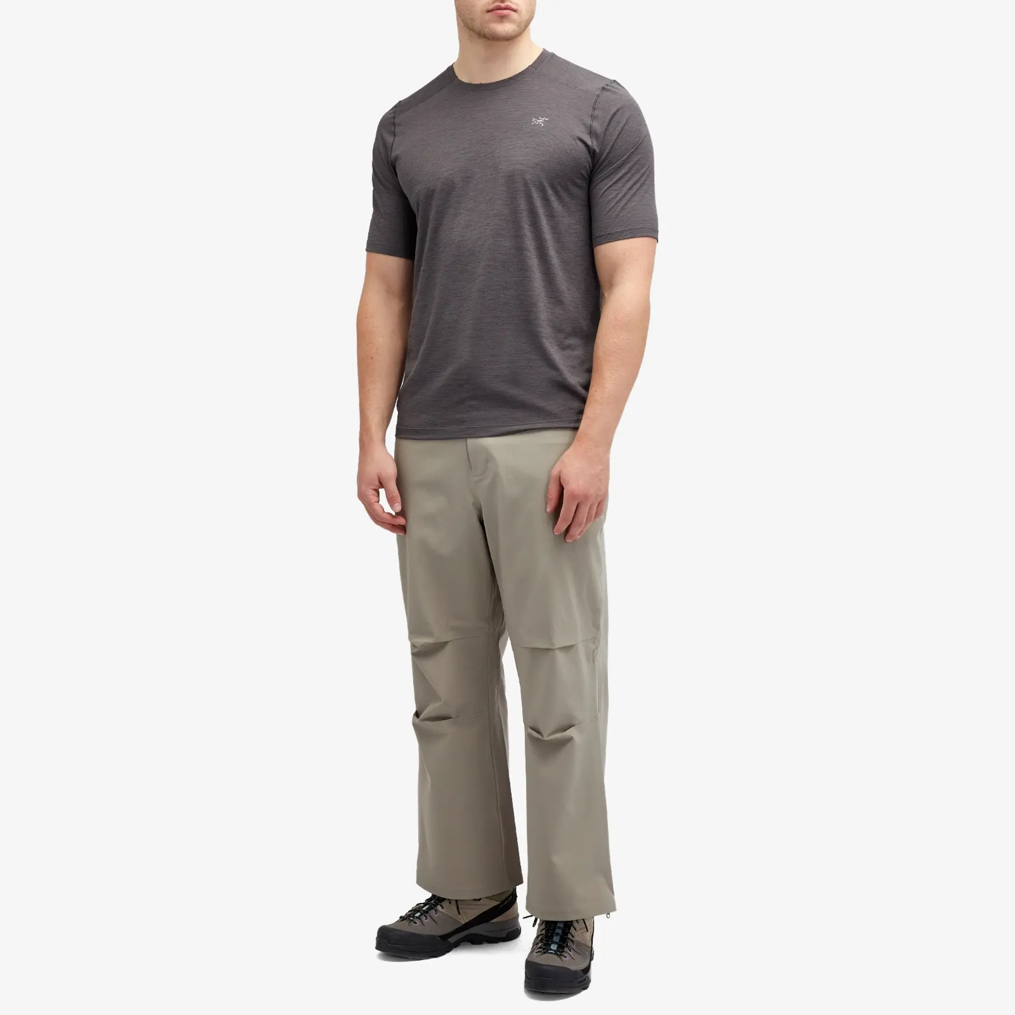 Arc'teryx Men's Cormac Crew T-Shirt Black Heather