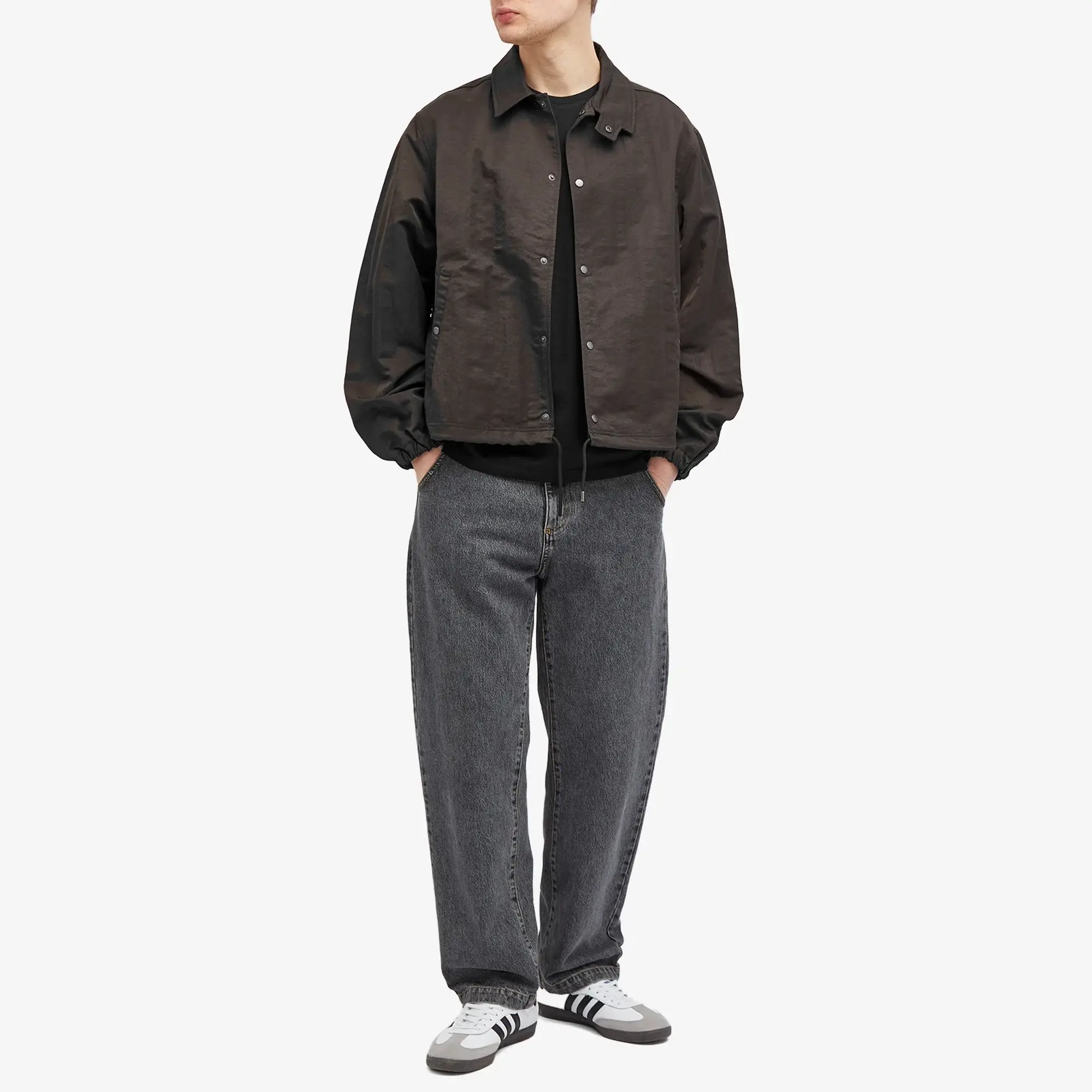 Maison Kitsuné Maison Kitsune Fox Head Patch Regular T-Shirt Black