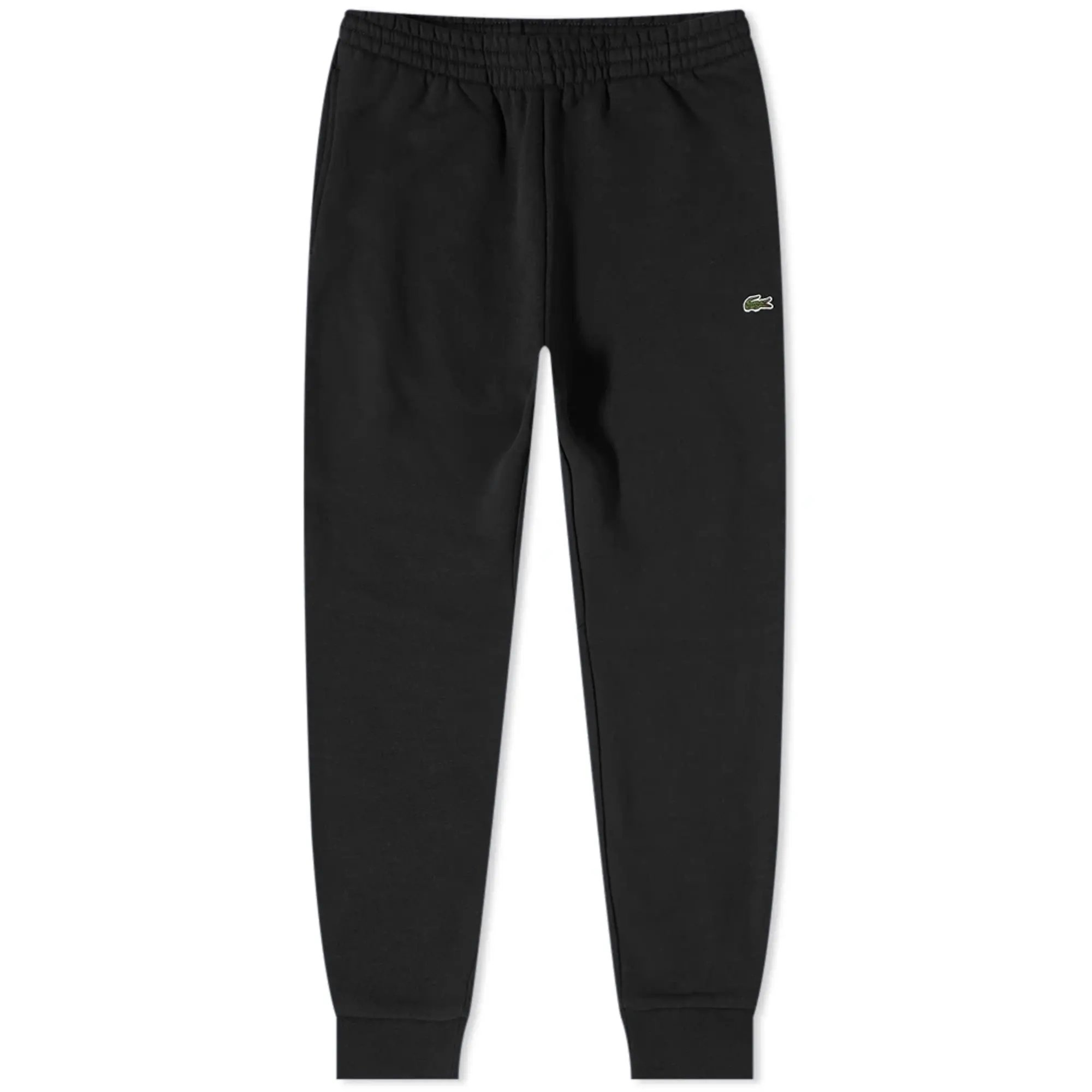 Lacoste Cotton Joggers In Black