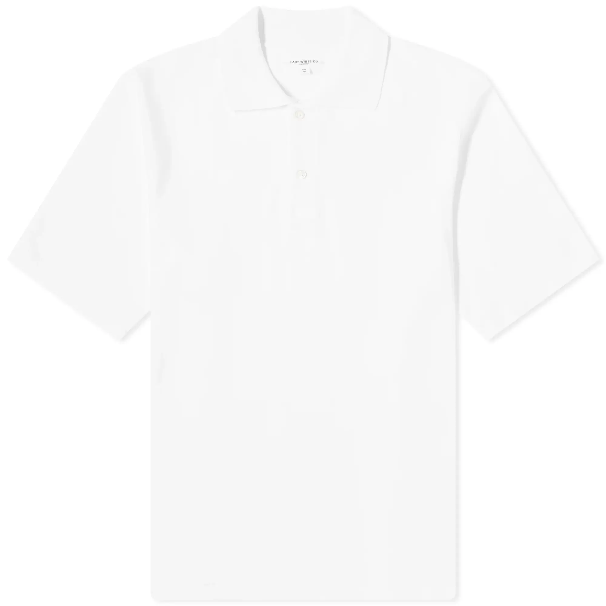 Lady White Co. Men's Interlock Two Button Polo
