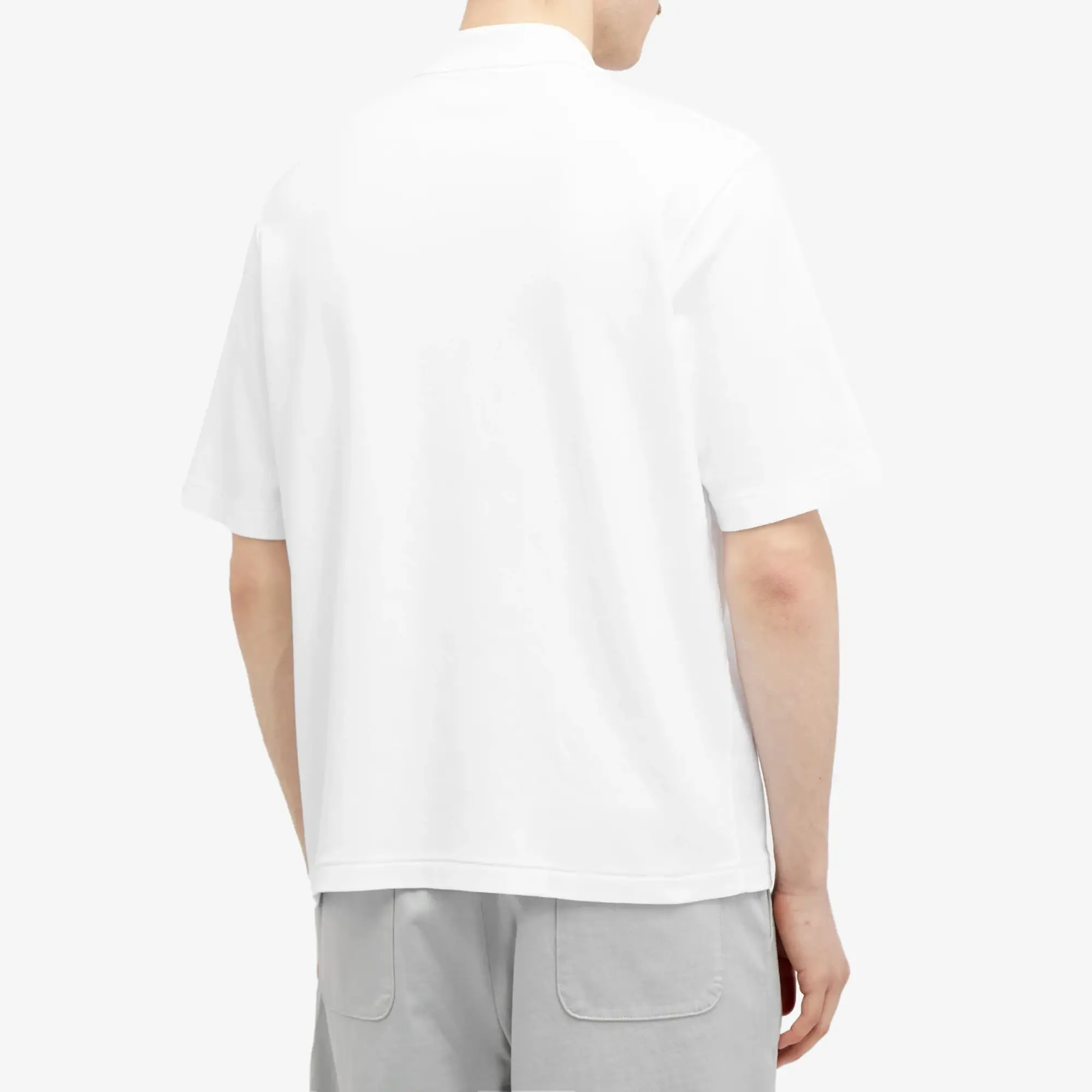 Lady White Co. Men's Interlock Two Button Polo