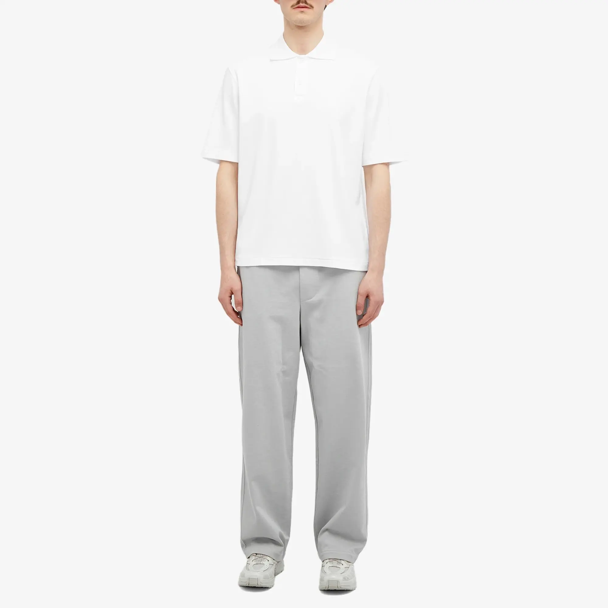 Lady White Co. Men's Interlock Two Button Polo