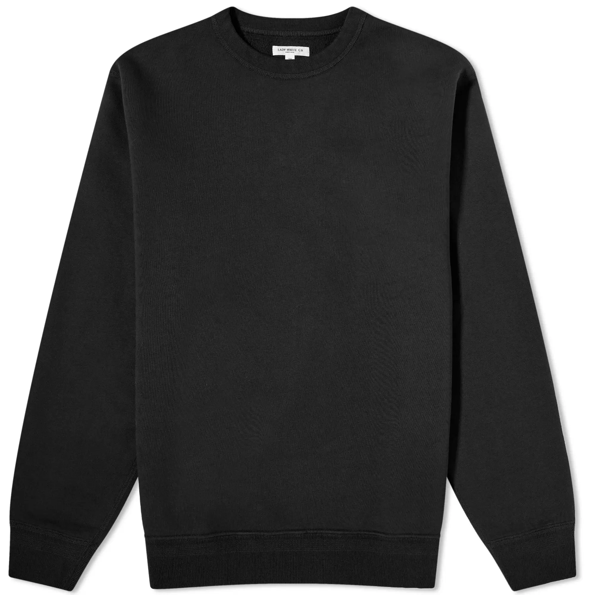 Lady White Co. Men's Crew Neck Sweat Black