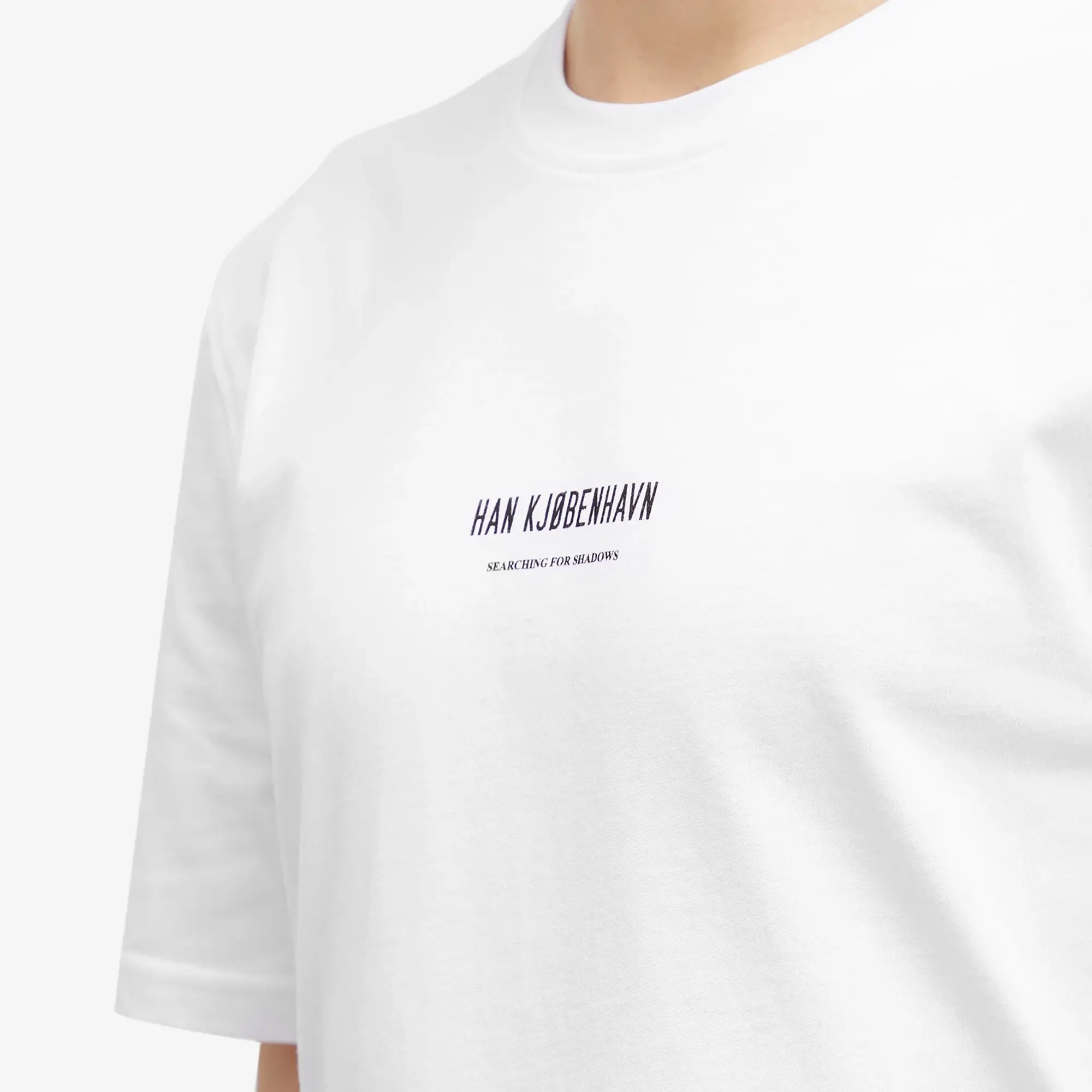 Han Kjobenhavn Men's Shadows Moon T-Shirt White