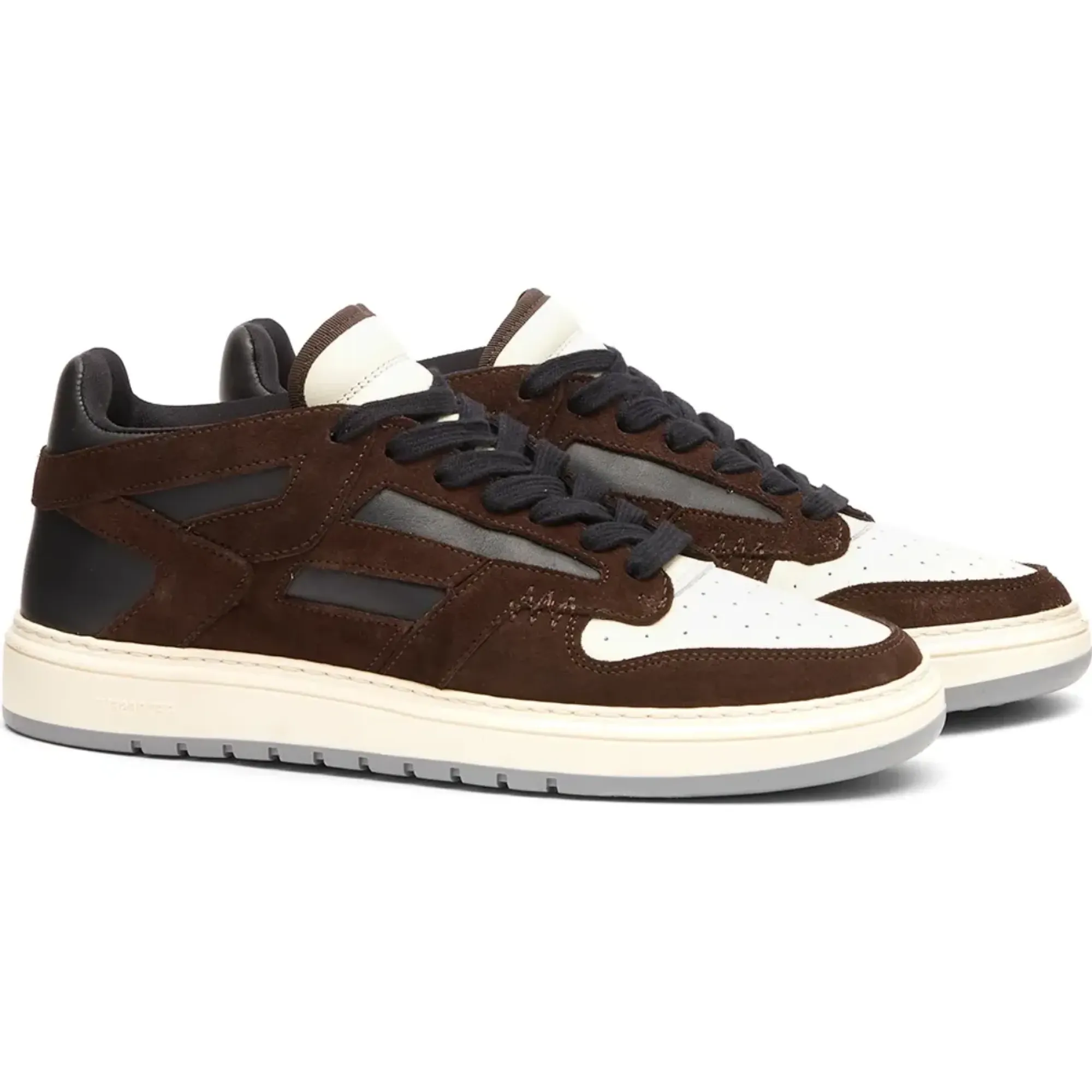 Represent Men's Reptor Low Sneaker Brown/Black/Vintage White