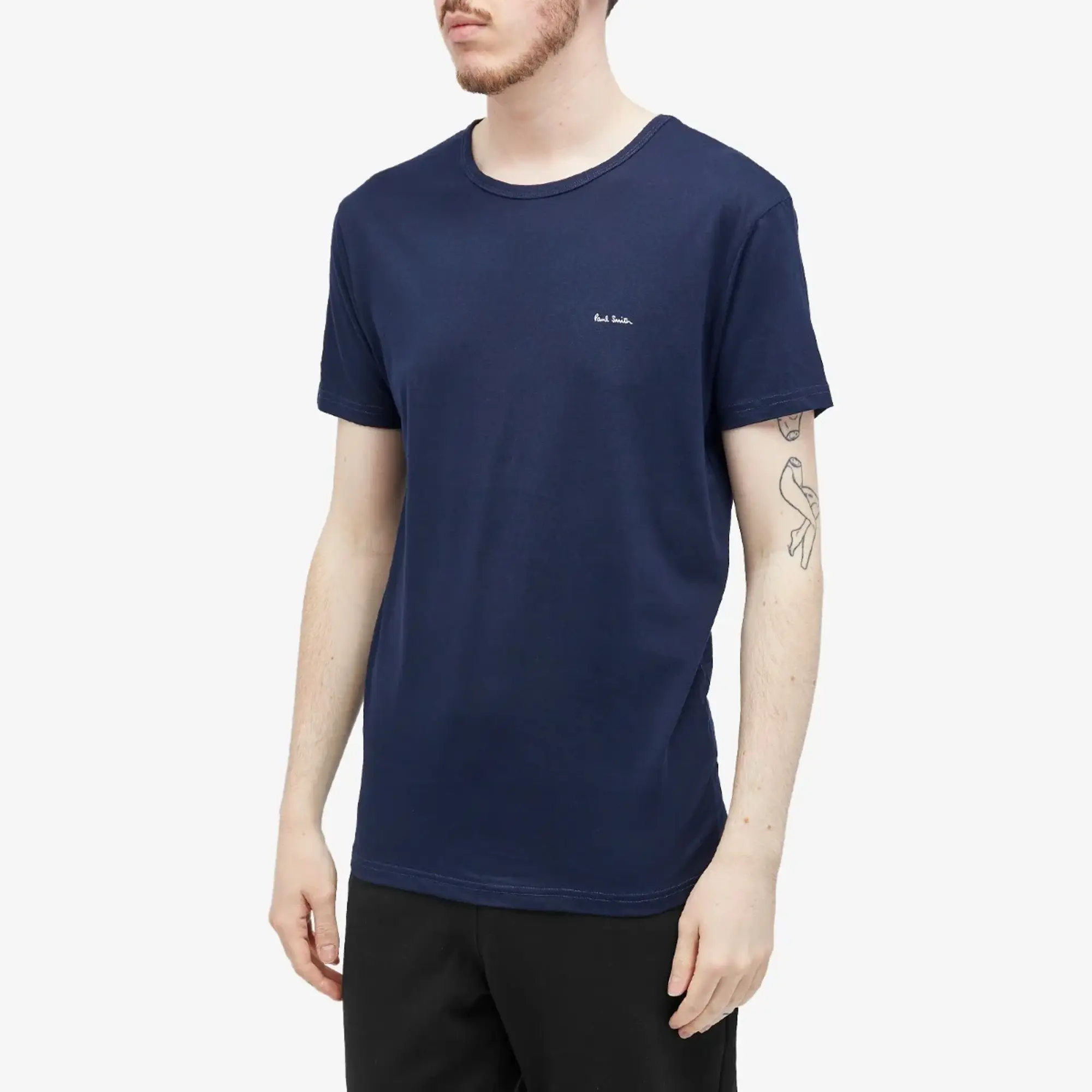 Paul Smith Organic Cotton Crew Neck T-Shirt, Pack of 3