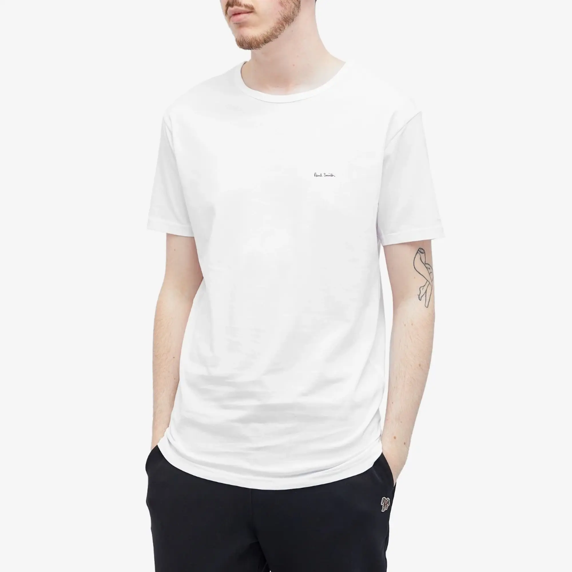Paul Smith Organic Cotton Crew Neck T-Shirt, Pack of 3