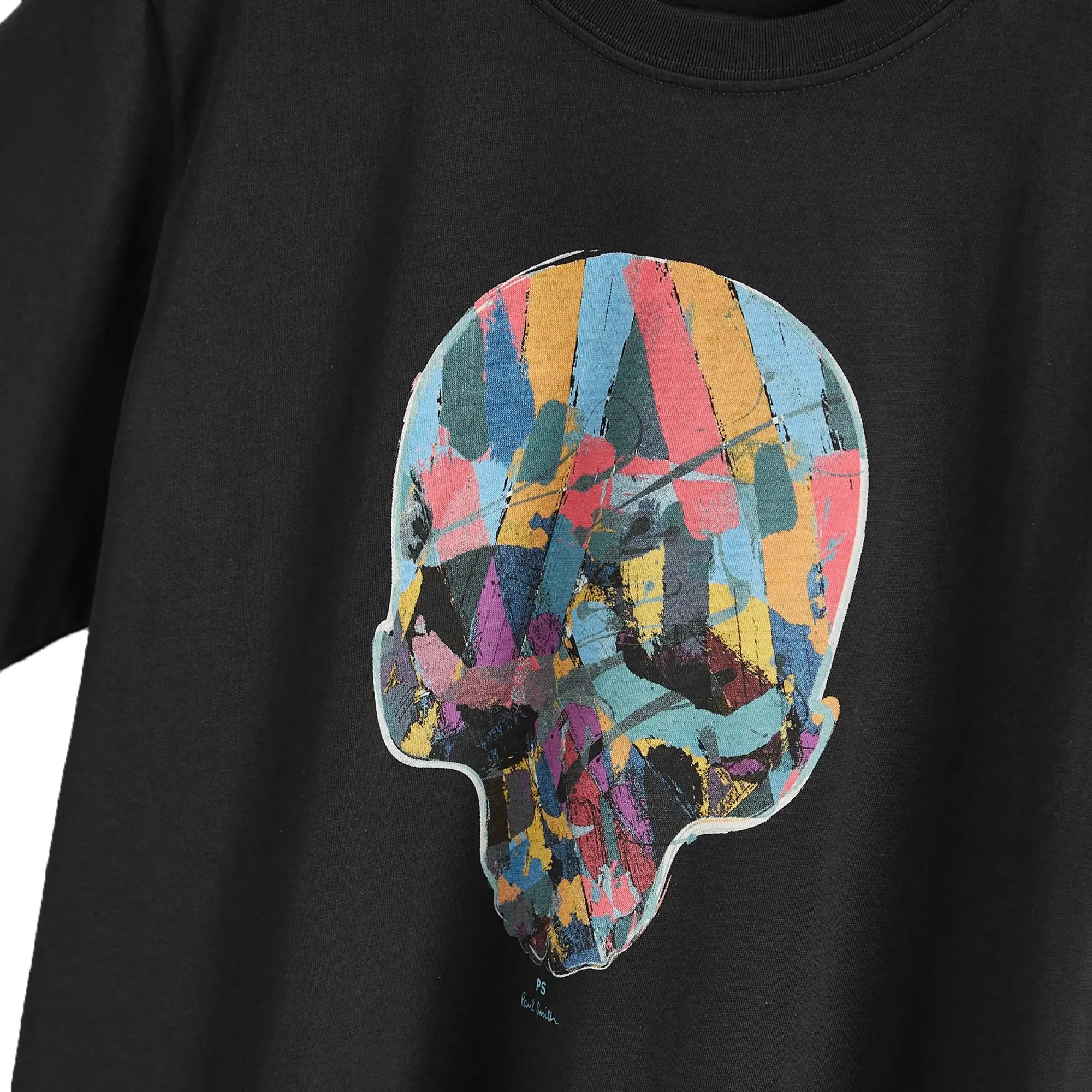 Ps Paul Smith T-Shirt With Skull Print In Black