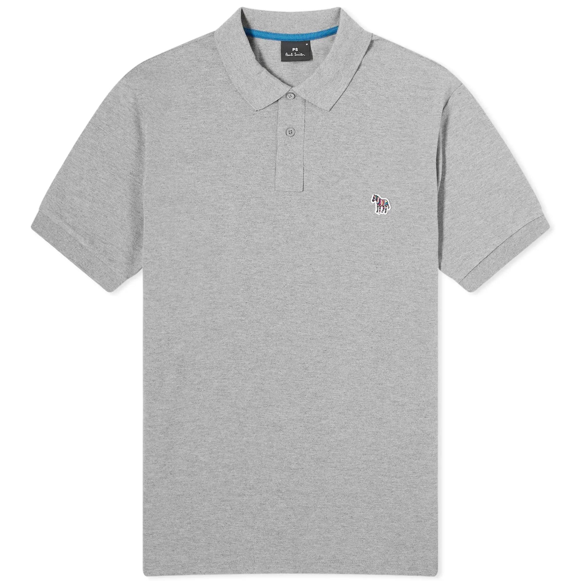 PS PAUL SMITH Zebra Regular Fit Polo Shirt - Grey, Grey
