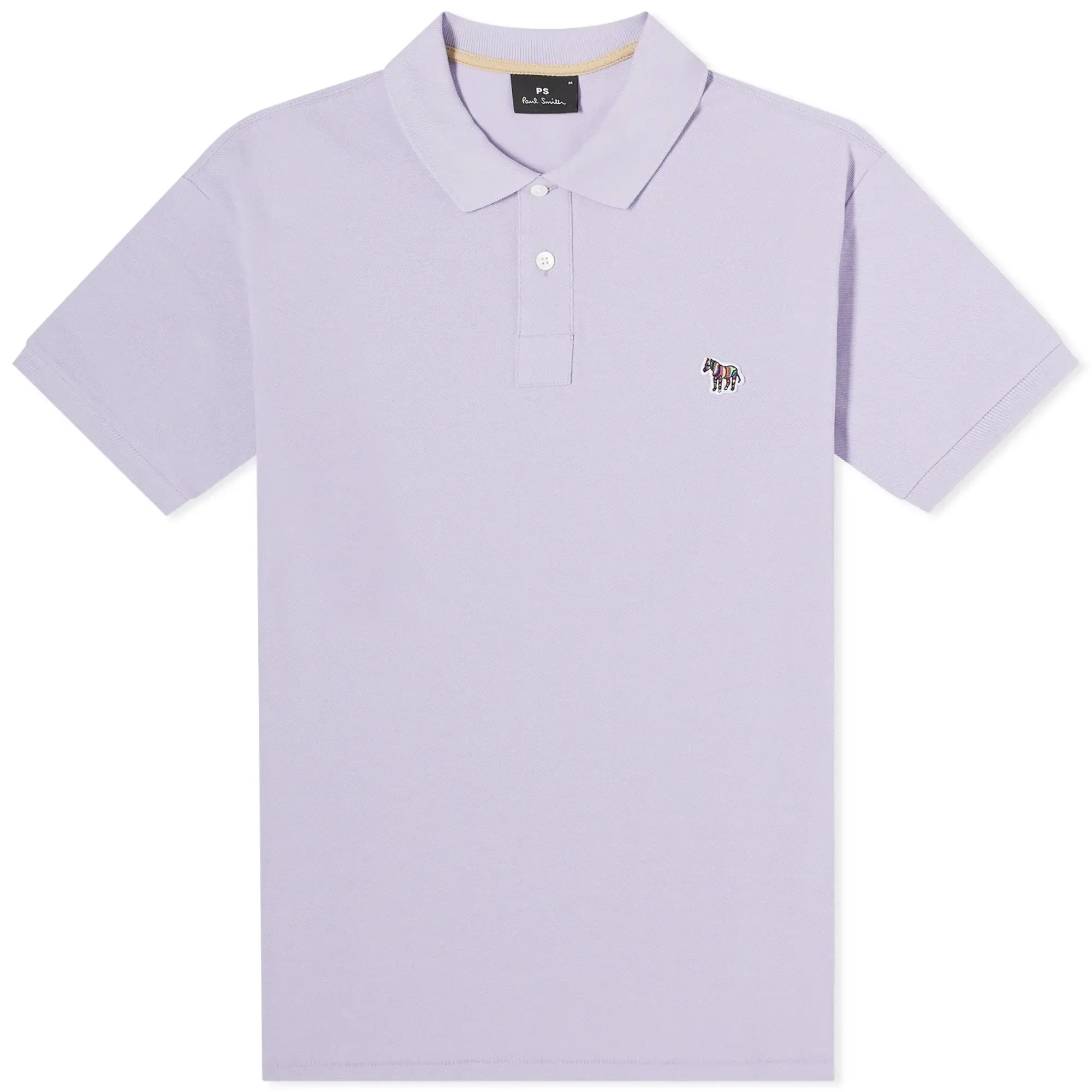 Paul Smith Men's Zebra Polo Shirt Purple