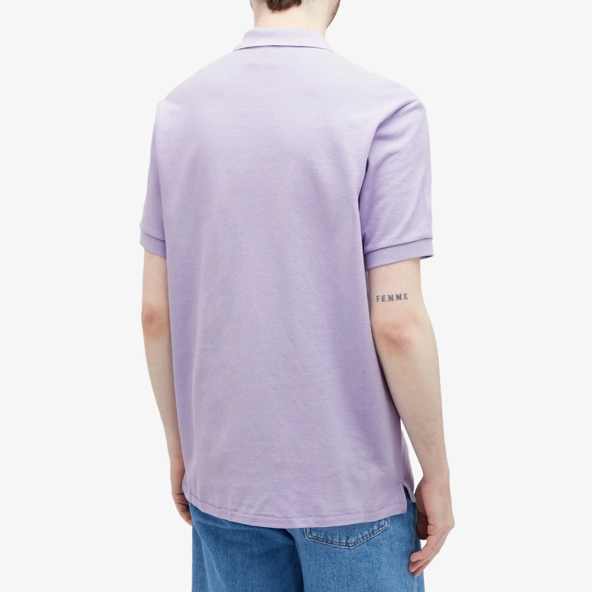 Paul Smith Men's Zebra Polo Shirt Purple