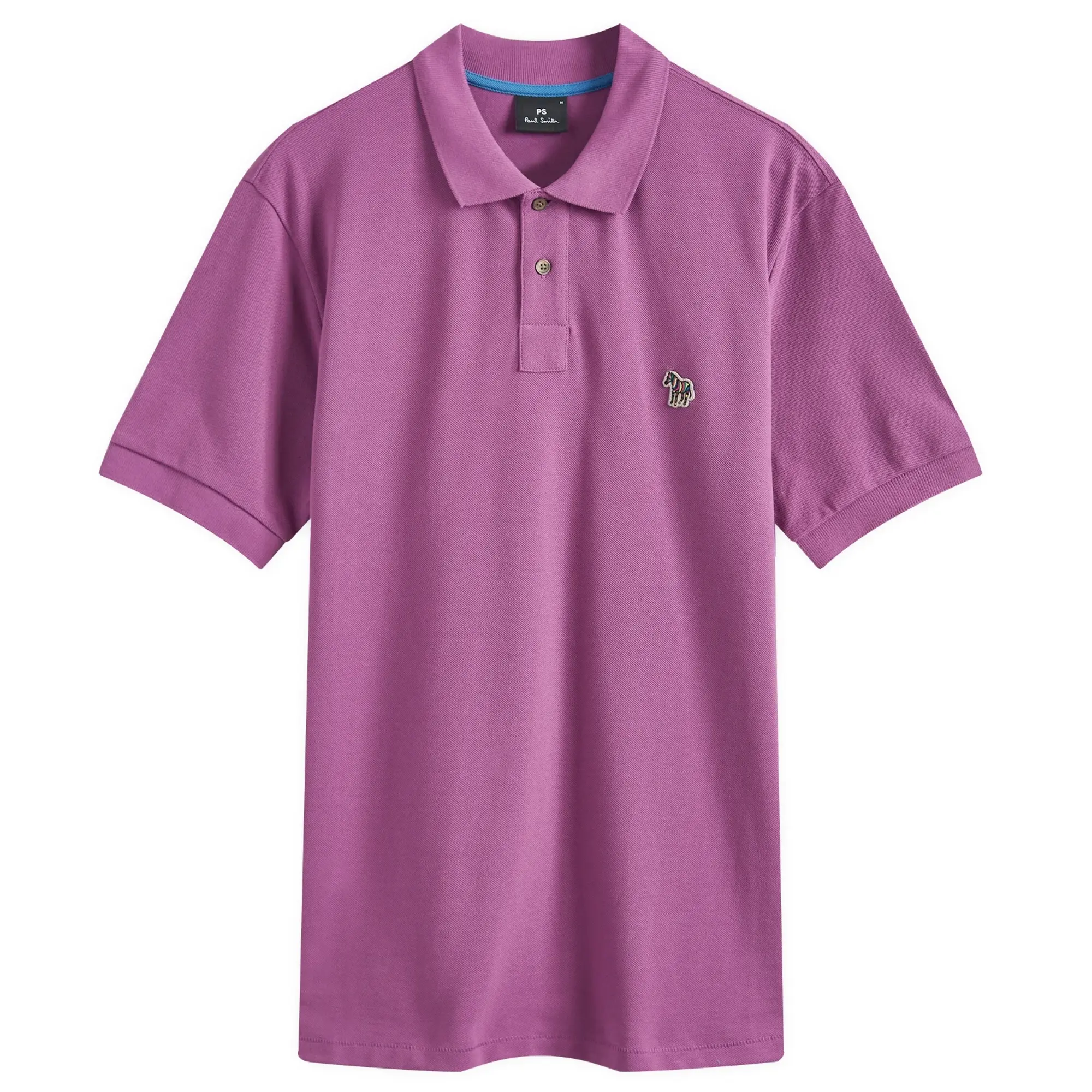 Paul Smith Men's Regular Zebra Polo Shirt Purple