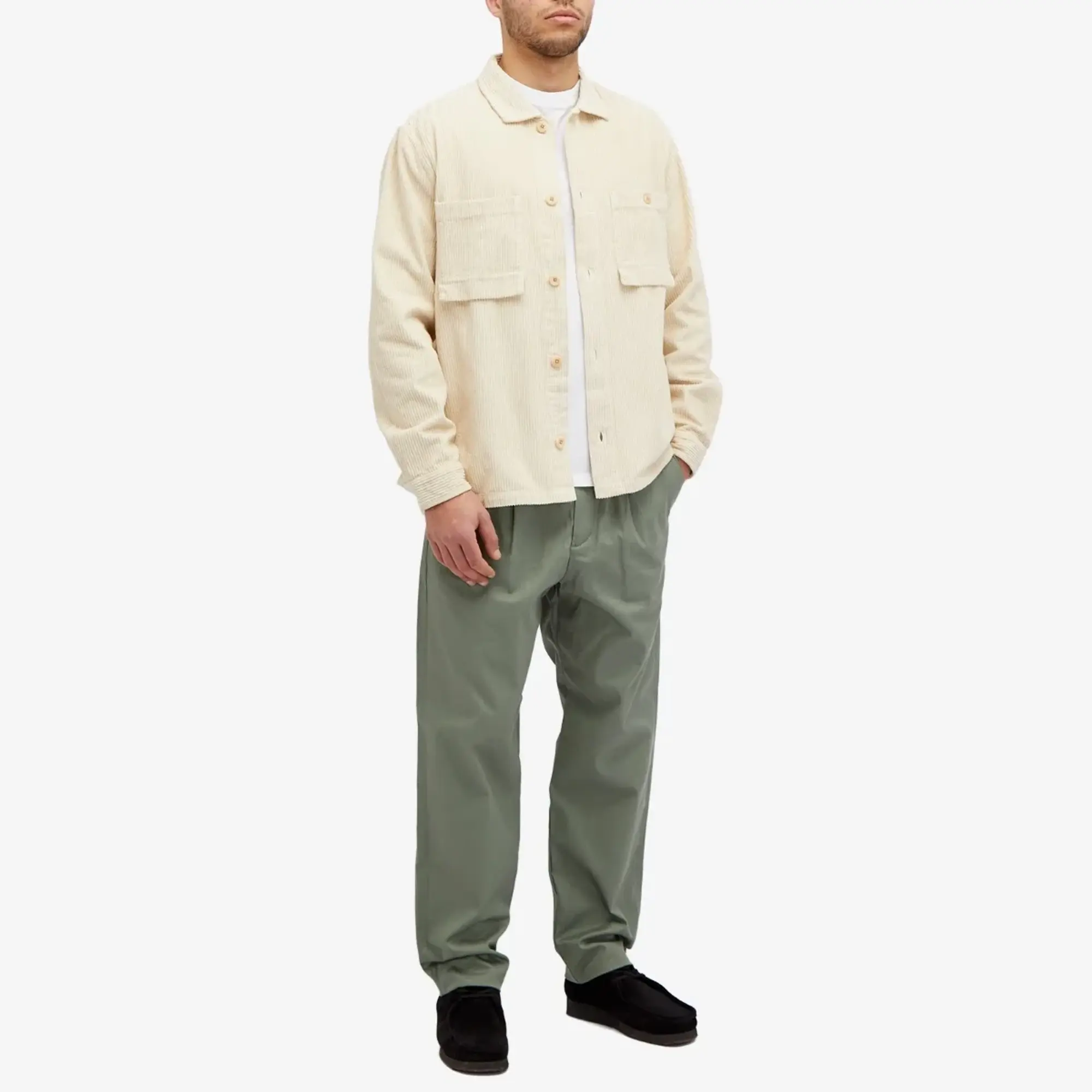Paul Smith Men's Pleated Trousers Green
