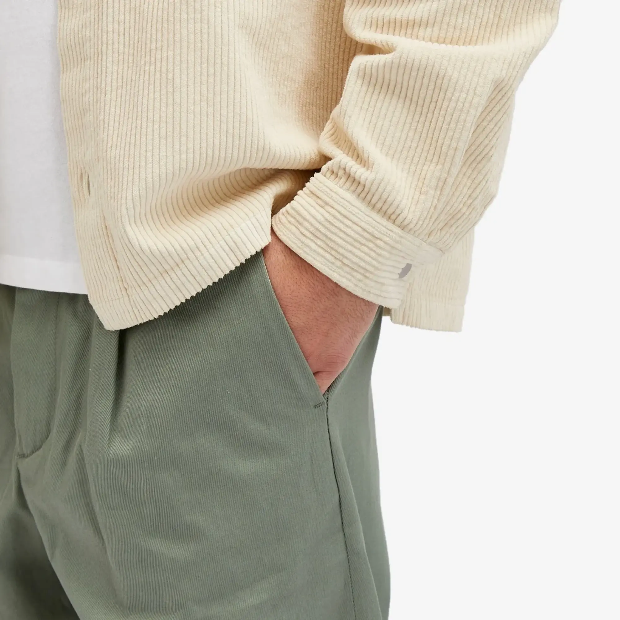 Paul Smith Men's Pleated Trousers Green
