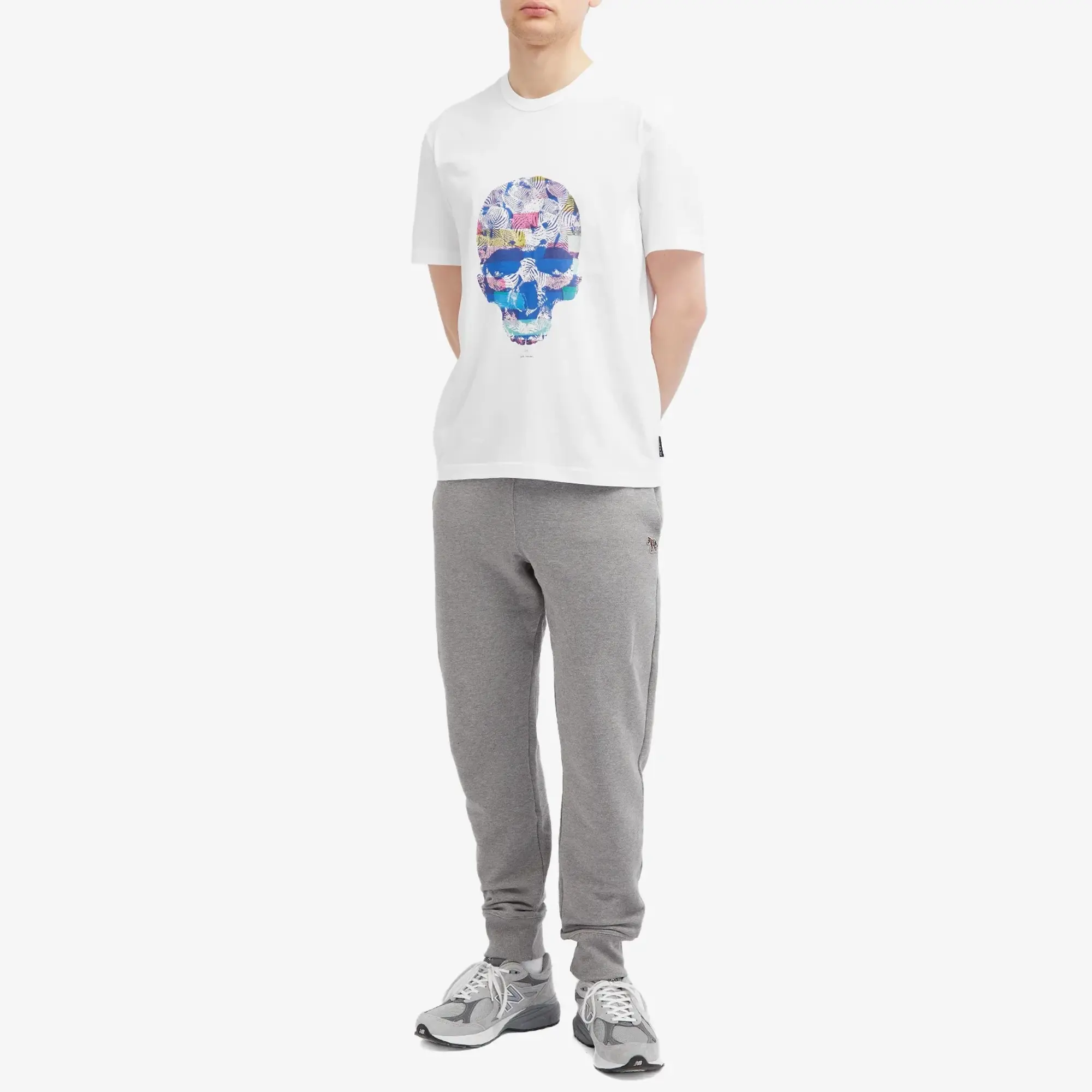 Paul Smith Men's Skull T-Shirt White