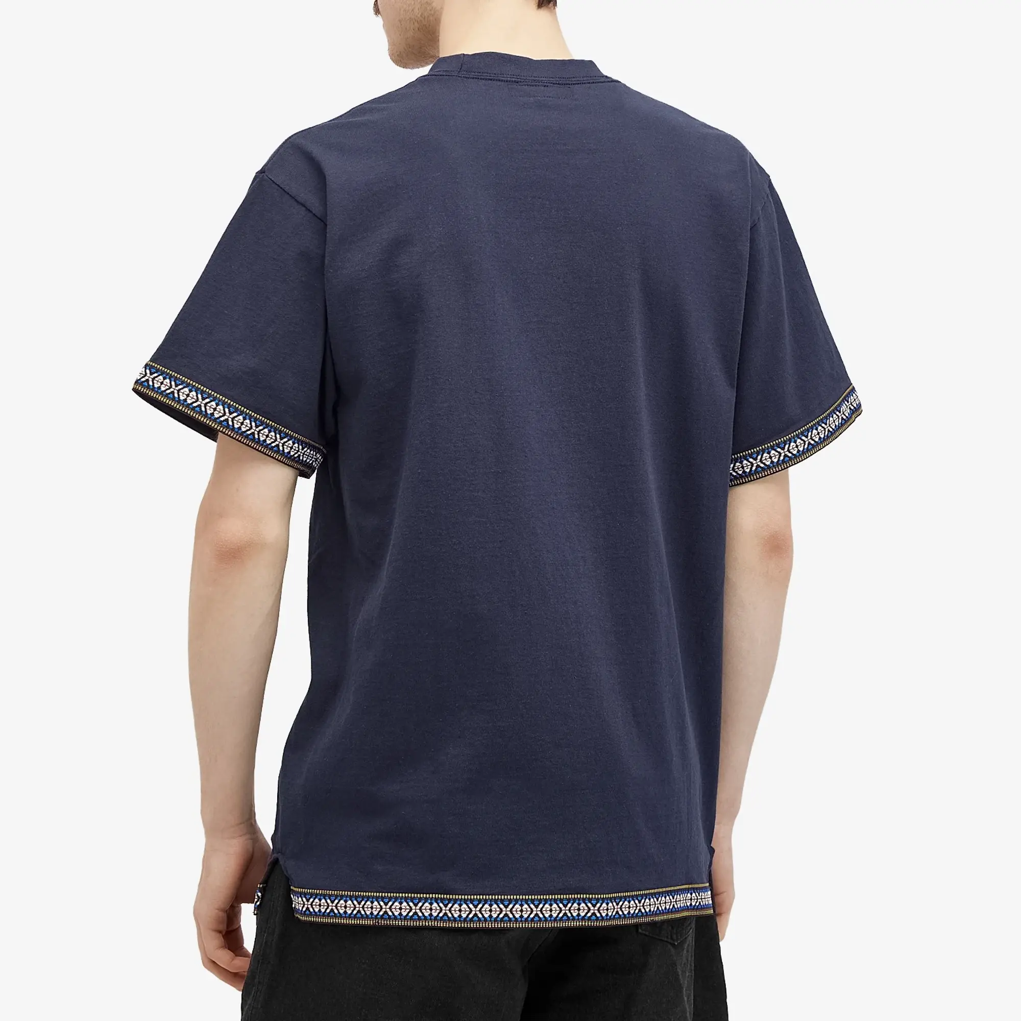 Monitaly Men's Cinta Taped T-Shirt Navy