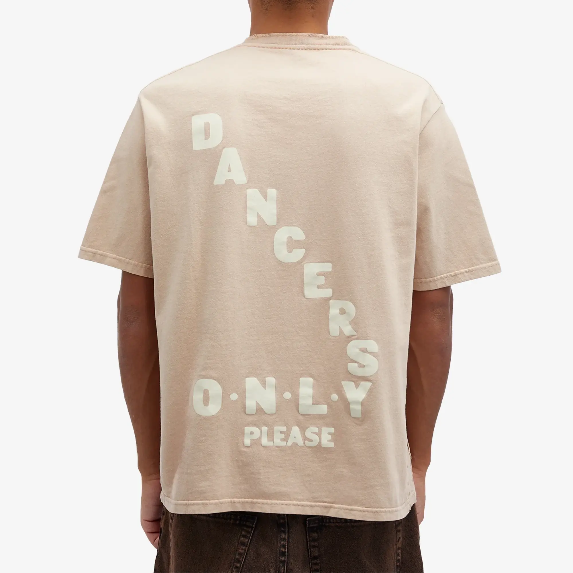 Magic Castles Men's Dancers Only T-Shirt Light Fawn