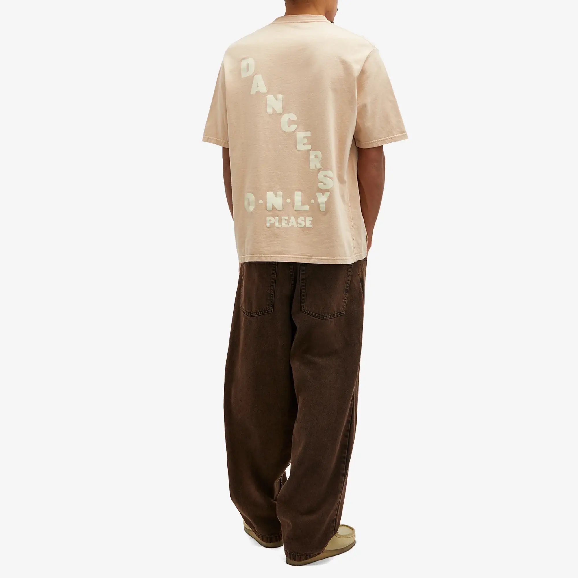 Magic Castles Men's Dancers Only T-Shirt Light Fawn