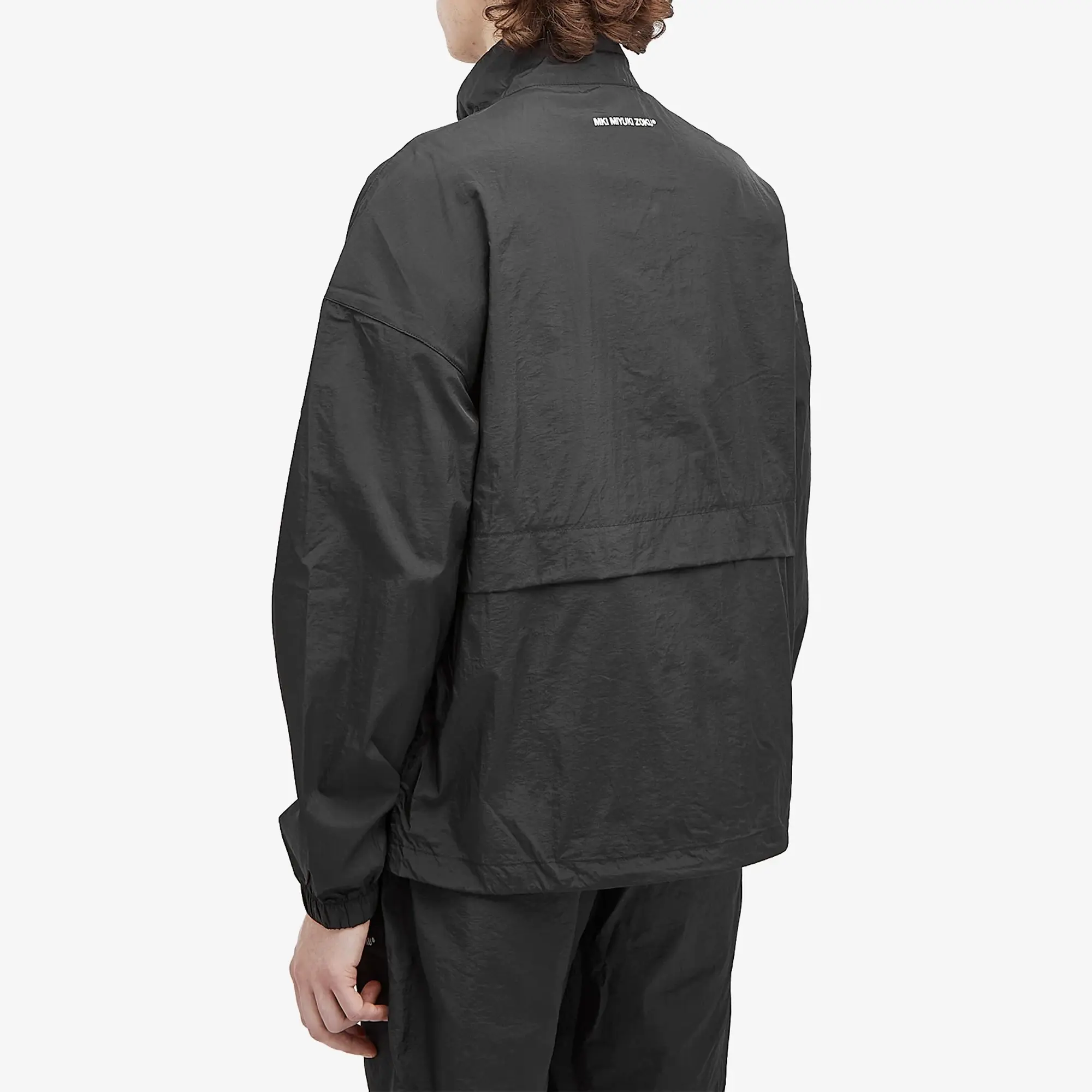 MKI Men's Crinkle Nyon Track Jacket Black