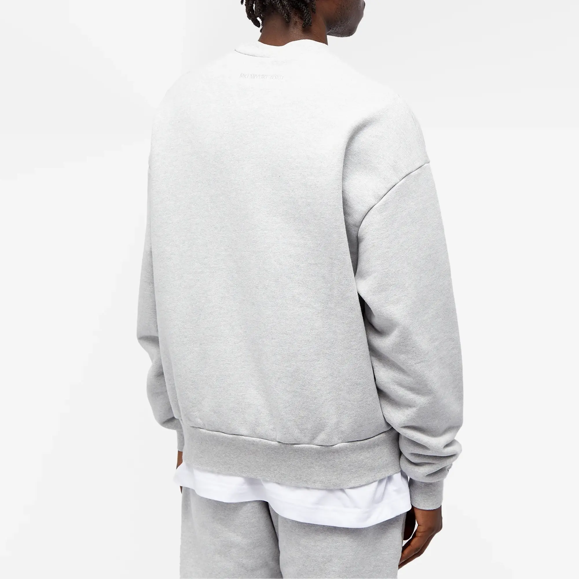 MKI Men's Superweight Crew Sweat Grey