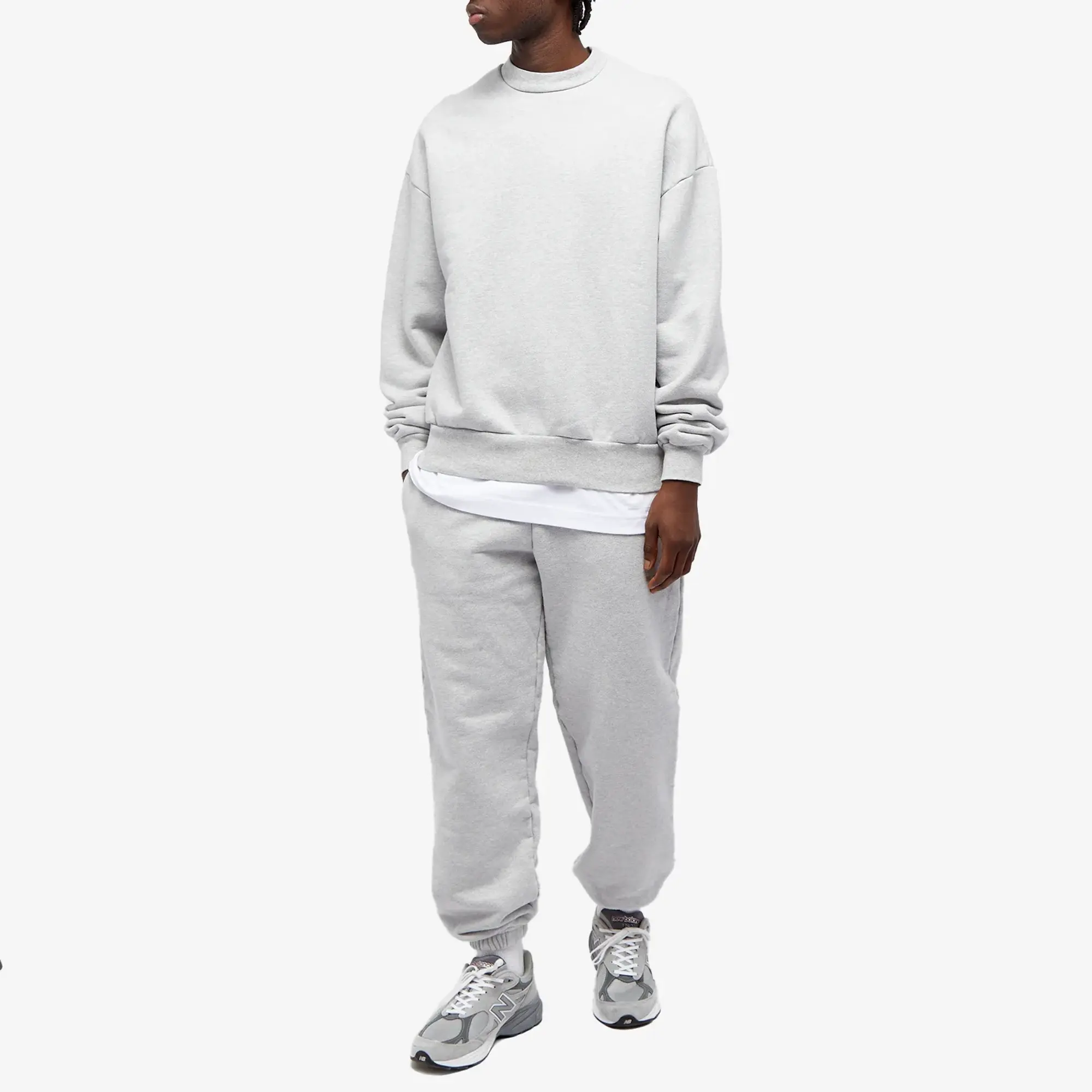 MKI Men's Superweight Crew Sweat Grey