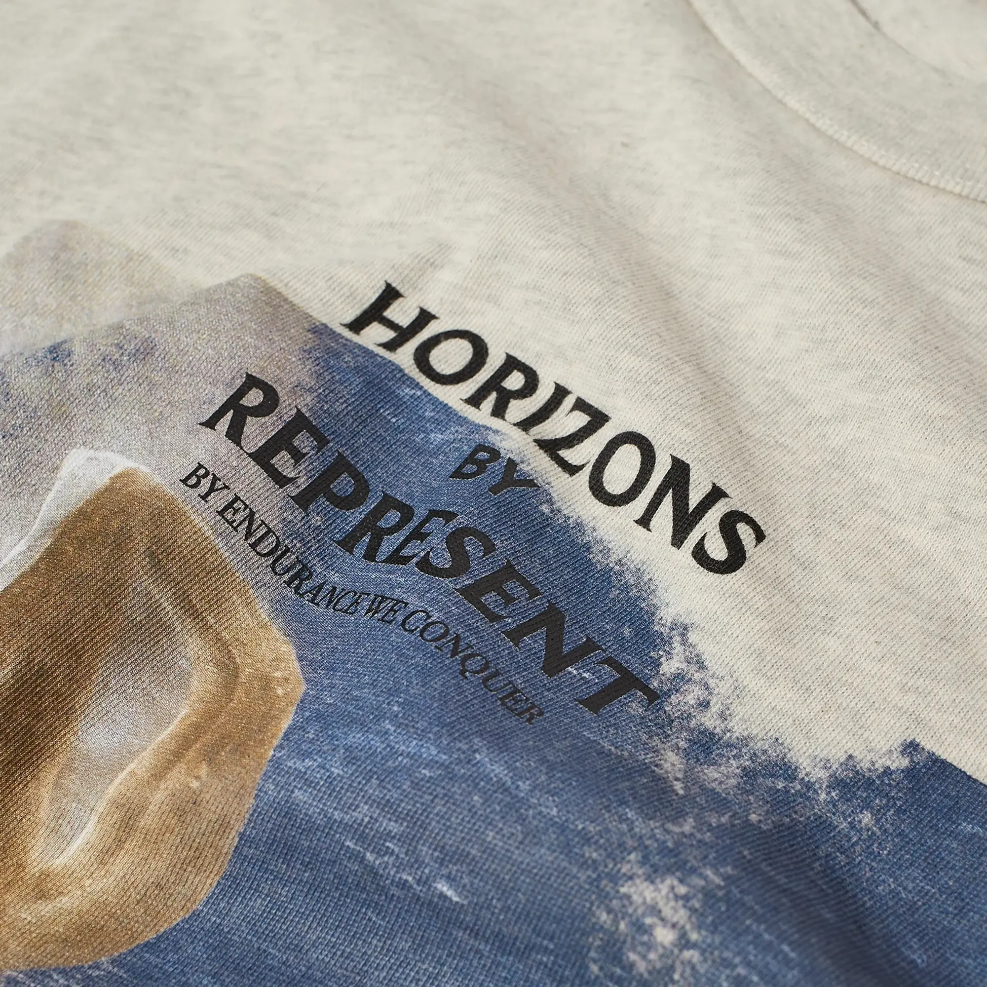 Represent Men's Higher Truth T-Shirt Cream Marl