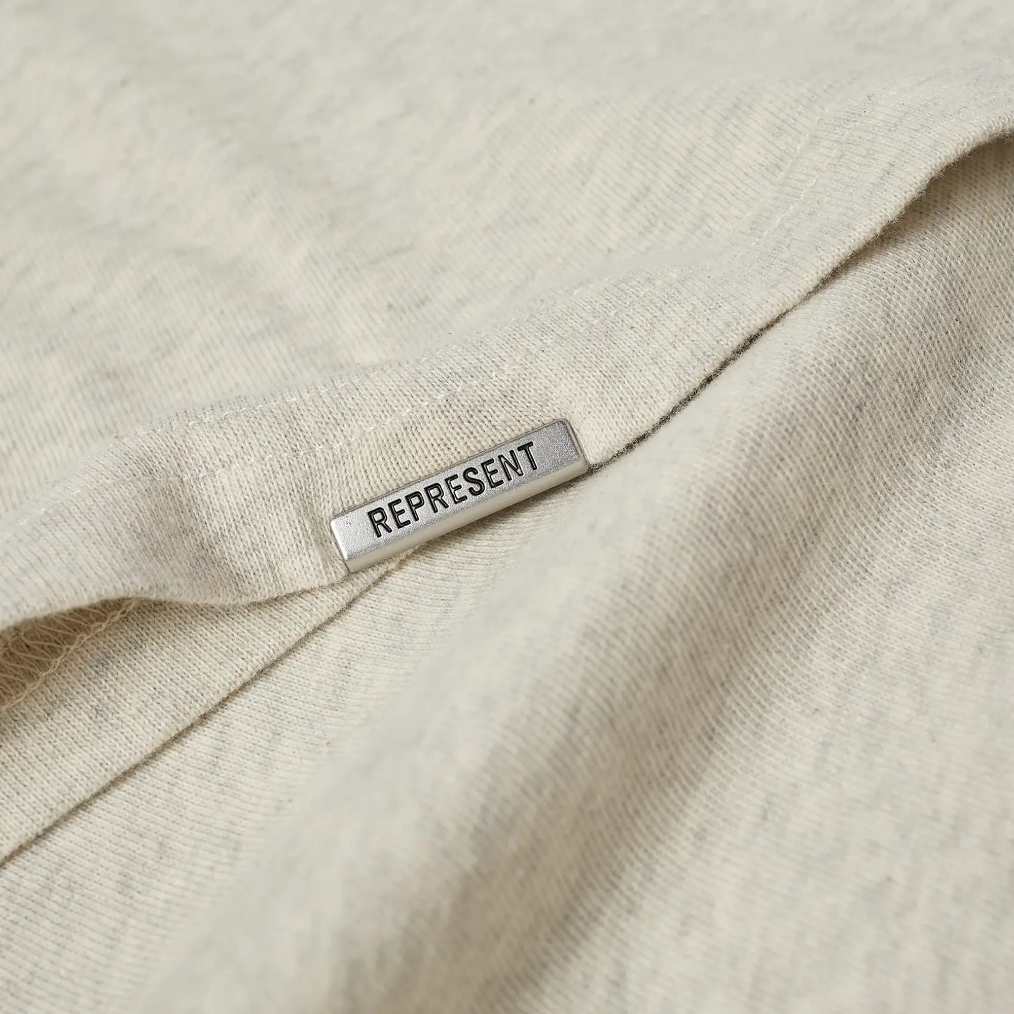 Represent Men's Higher Truth T-Shirt Cream Marl