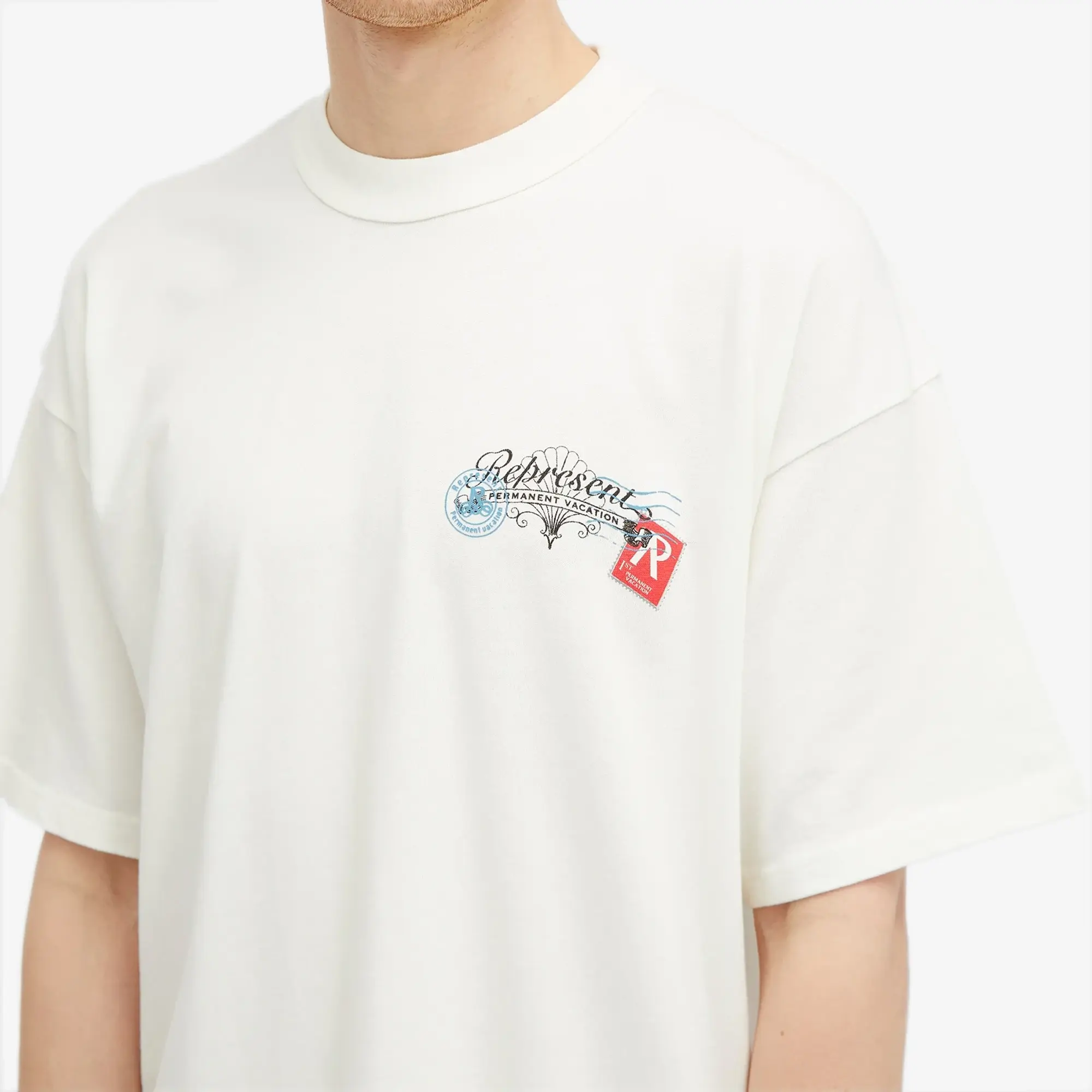 Represent Girls Of Summer Tee Men Shortsleeves Beige