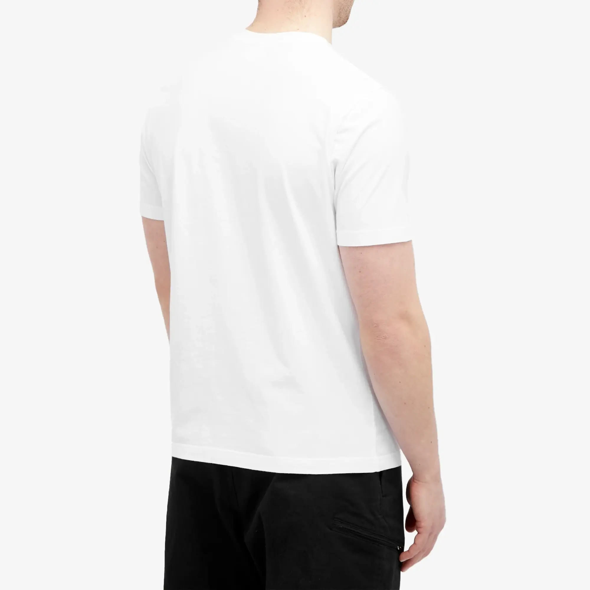 Maison Kitsuné Men's Speedy Fox Patch Comfort T-Shirt White