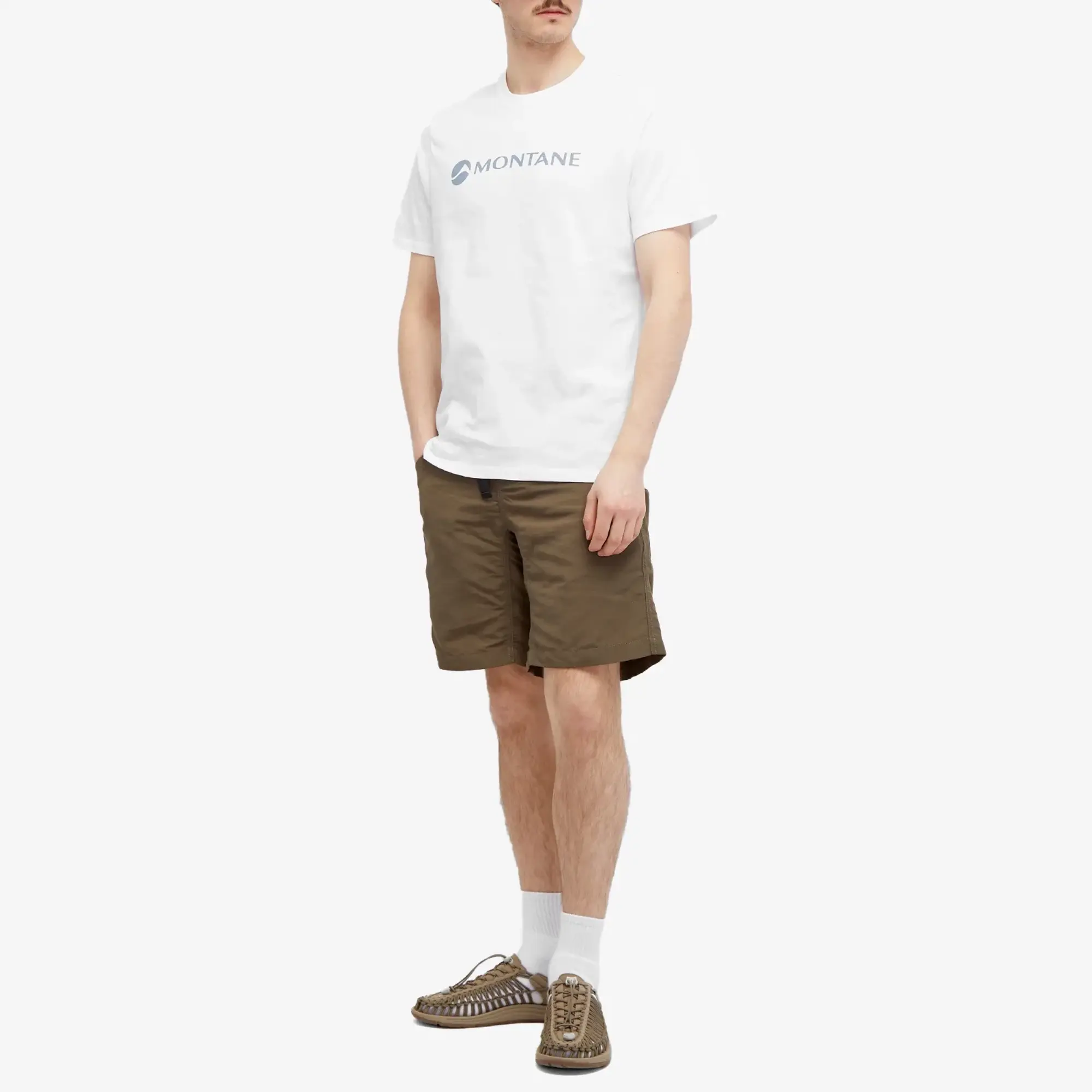 Montane Men's Mono Logo T-Shirt White